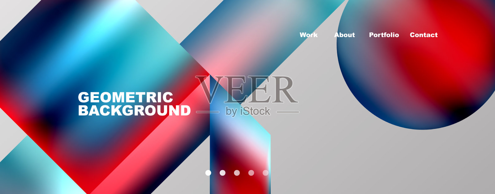 极简主义元素优雅的几何抽象插画图片素材