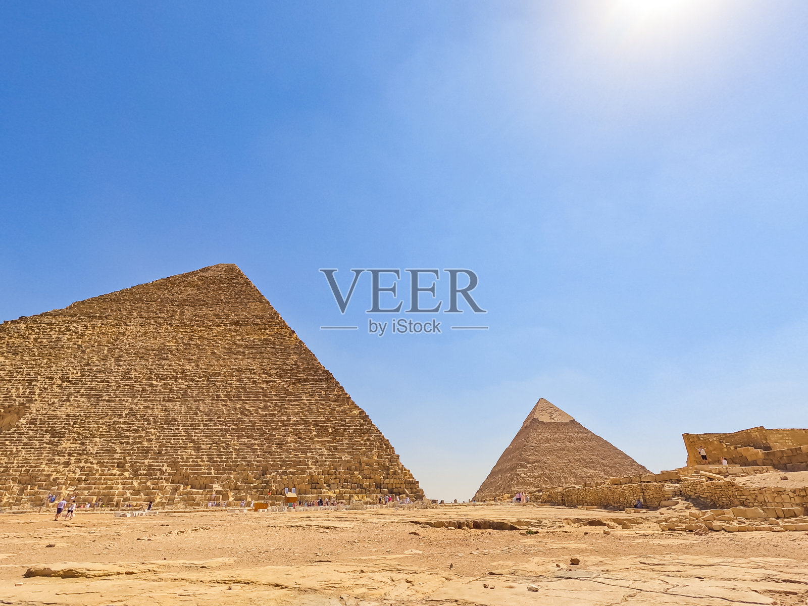 开罗吉萨金字塔照片摄影图片