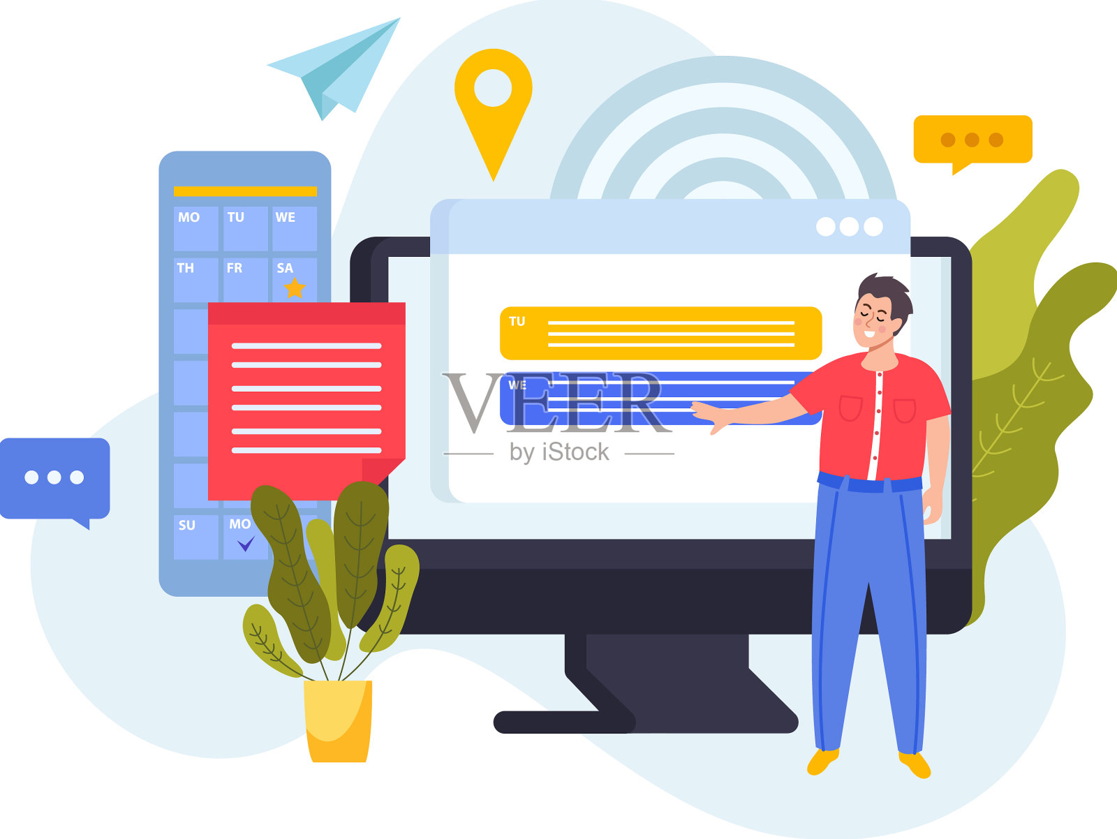 活动策划工作背景设计元素图片