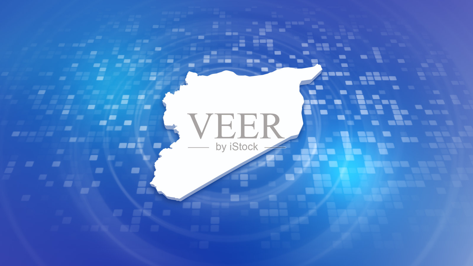 叙利亚3D地图介绍照片摄影图片