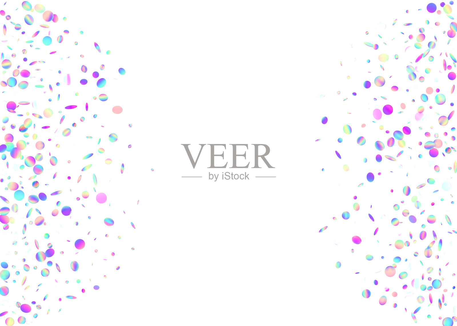 口感下降。假日箔。霓虹闪亮的。飞翔的艺术。紫R插画图片素材