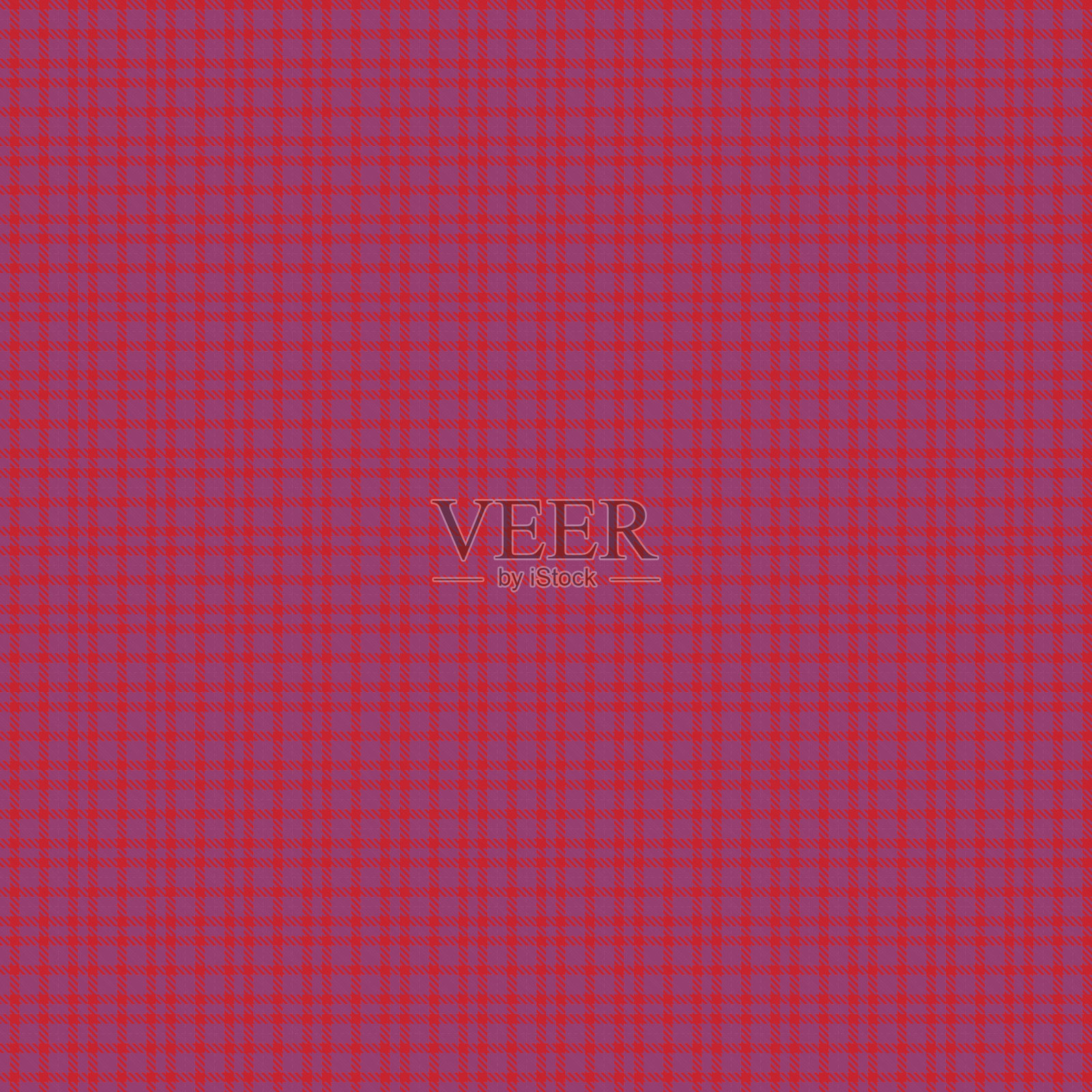 圣诞经典格纹纹理无缝图案-插画图片素材