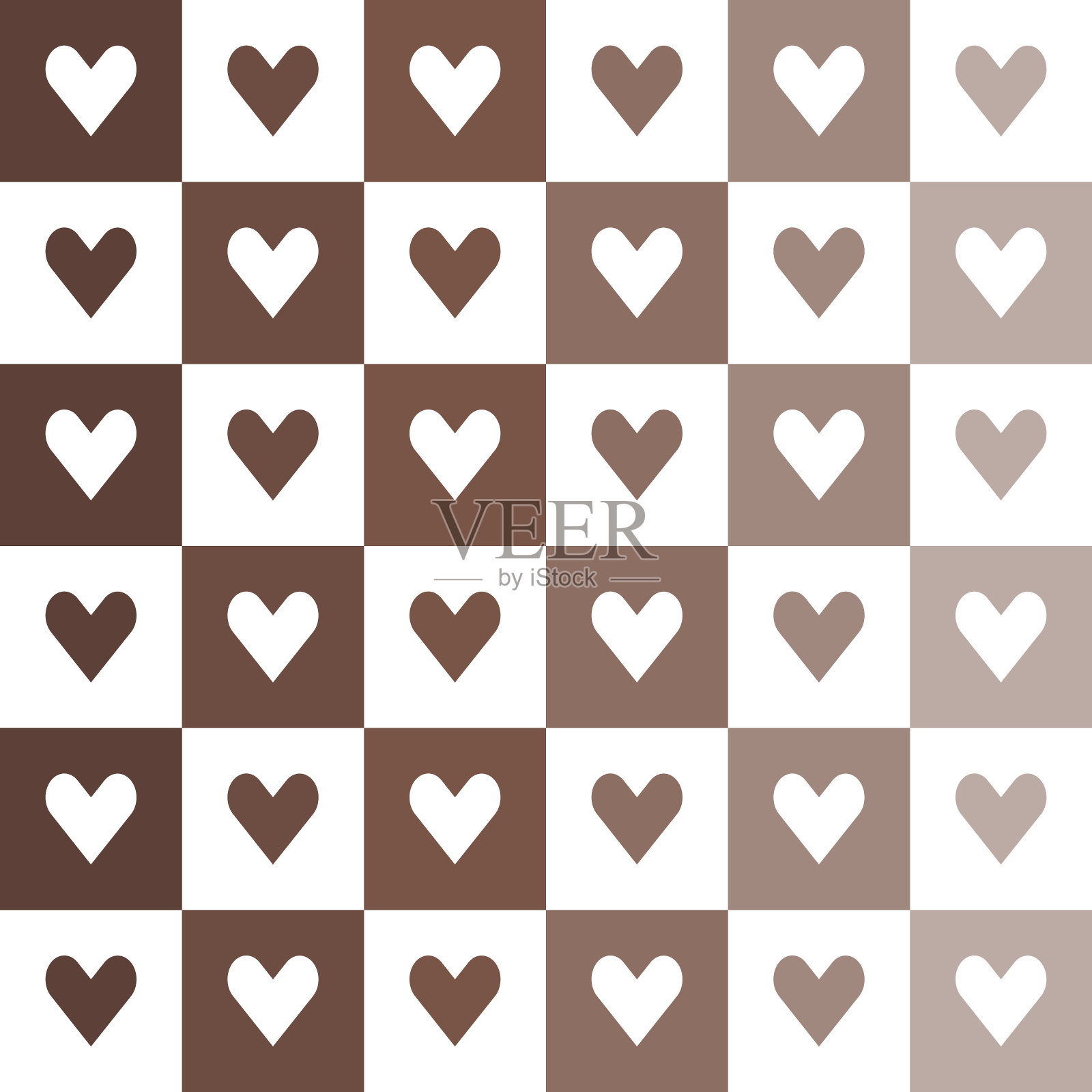 心模式。插画图片素材