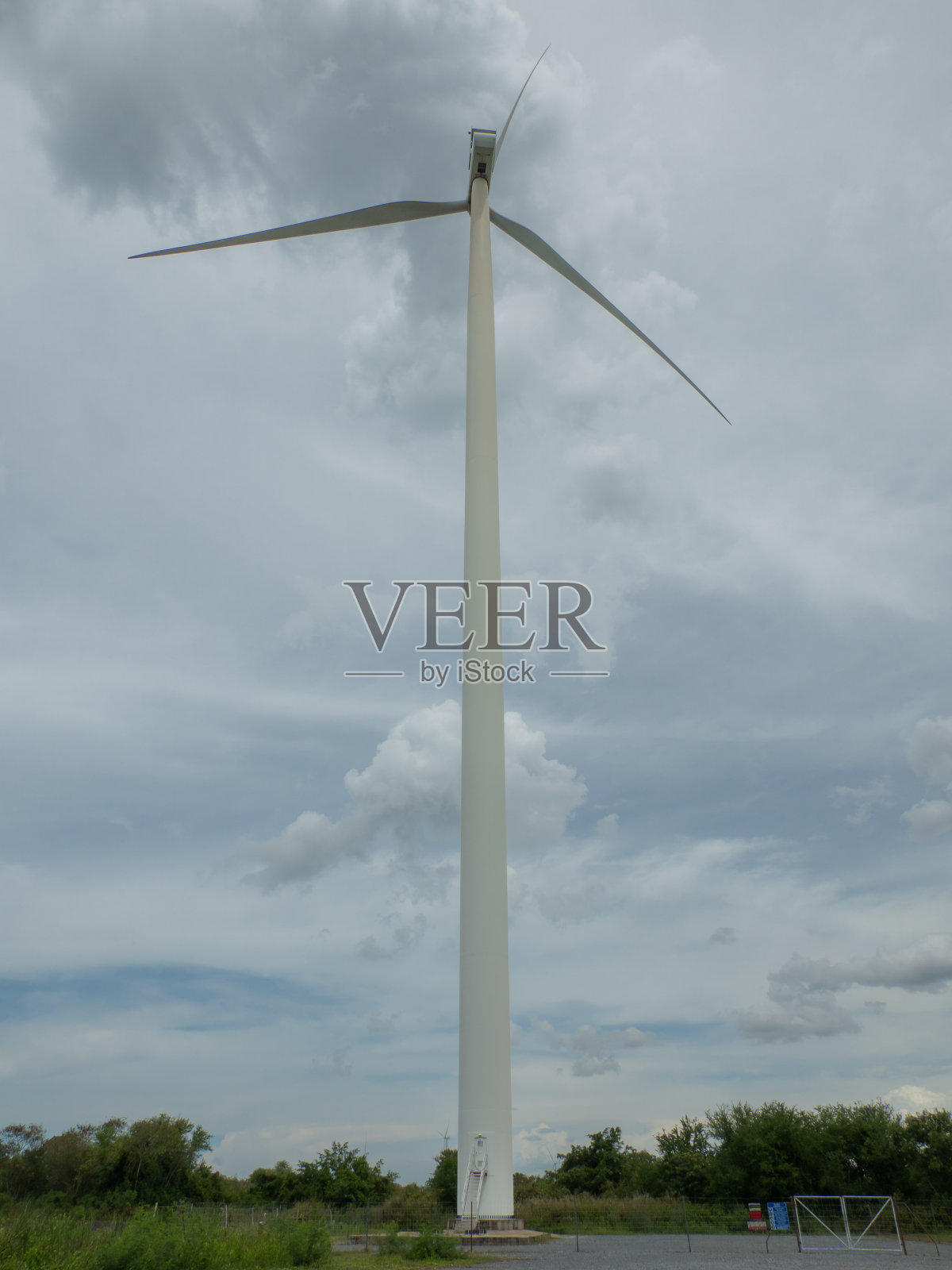 清洁能源的风力涡轮机创新。照片摄影图片