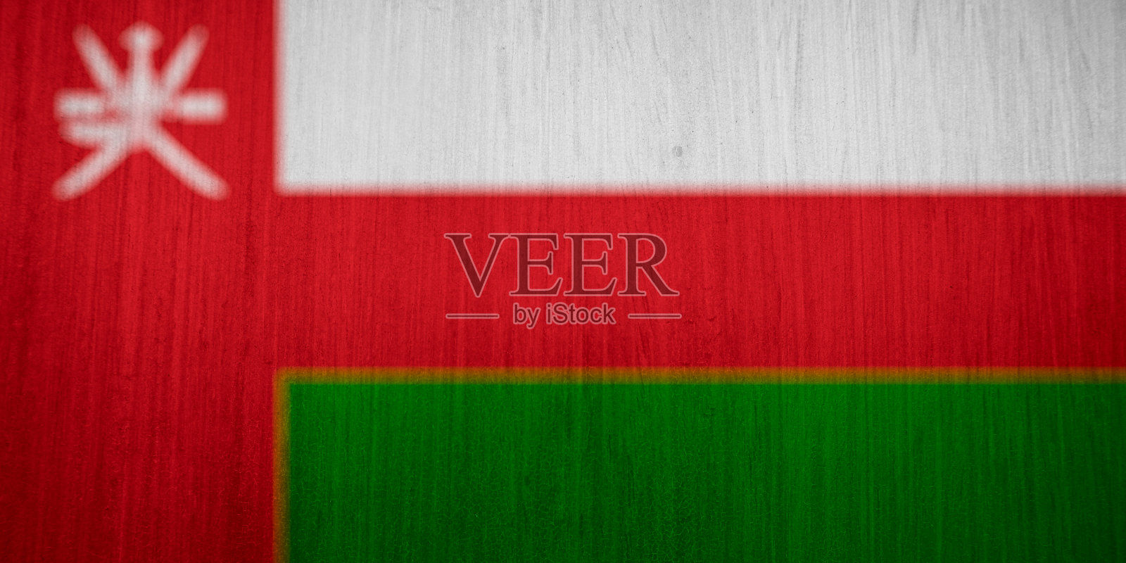 阿曼国旗纹理作为背景照片摄影图片