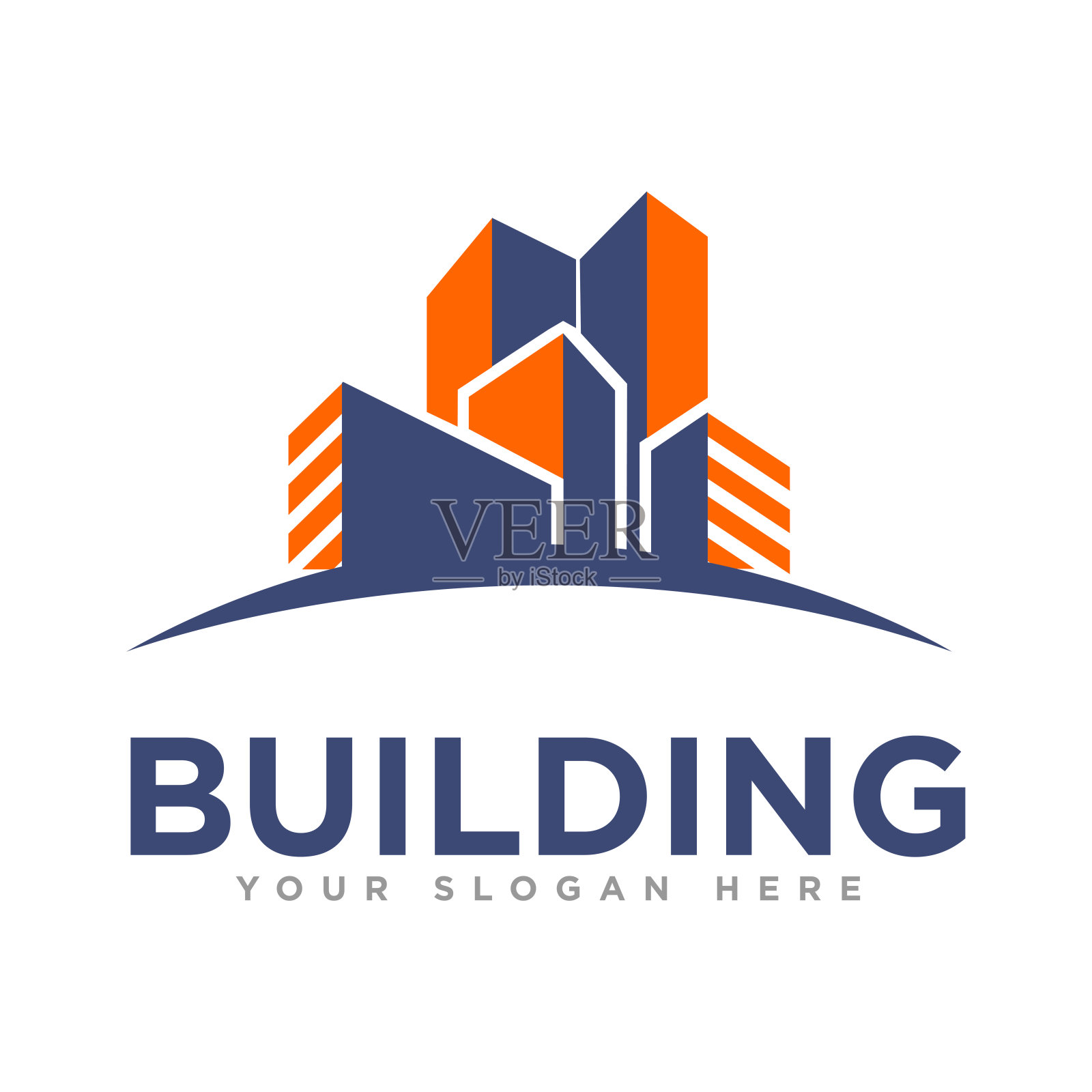 大厦标志设计插图插画图片素材