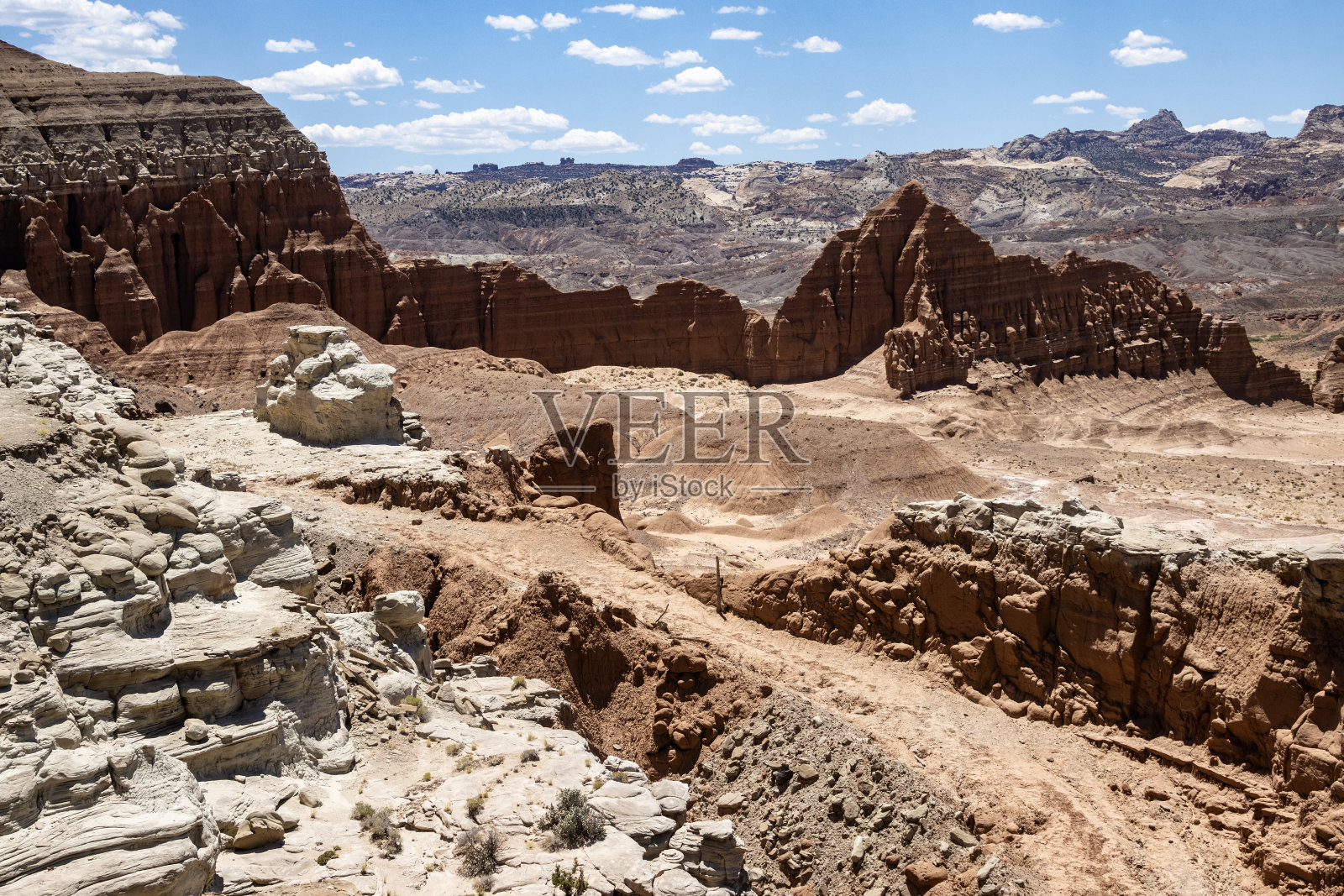犹他州美丽的岩层照片摄影图片