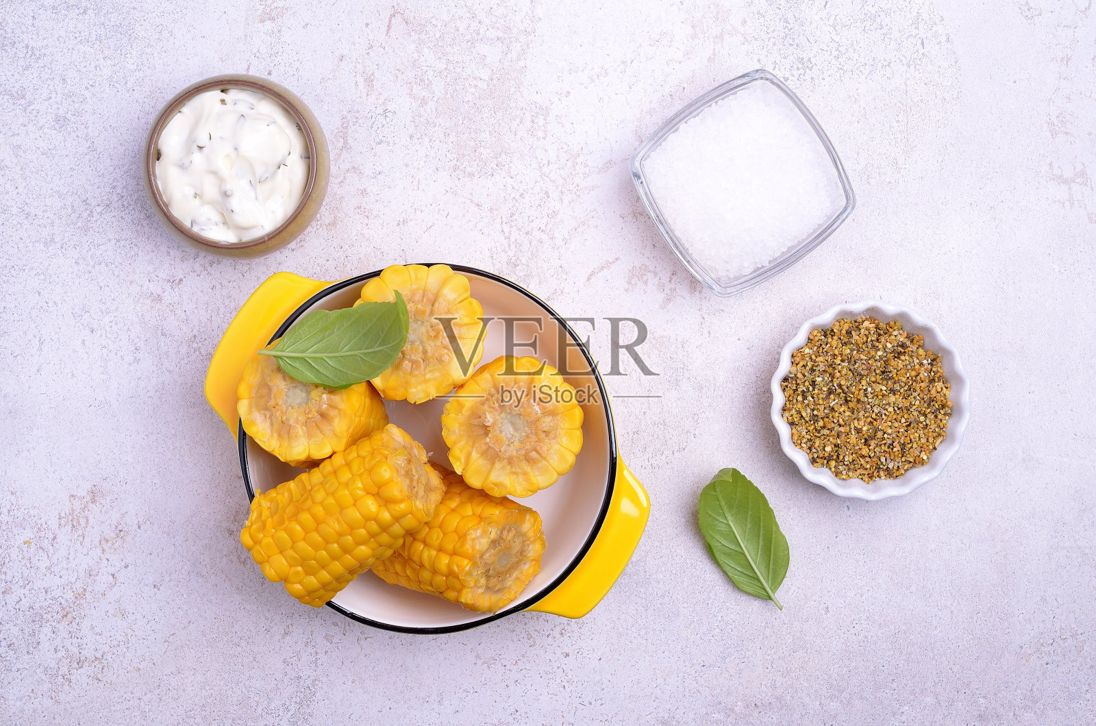 碎玉米芯照片摄影图片