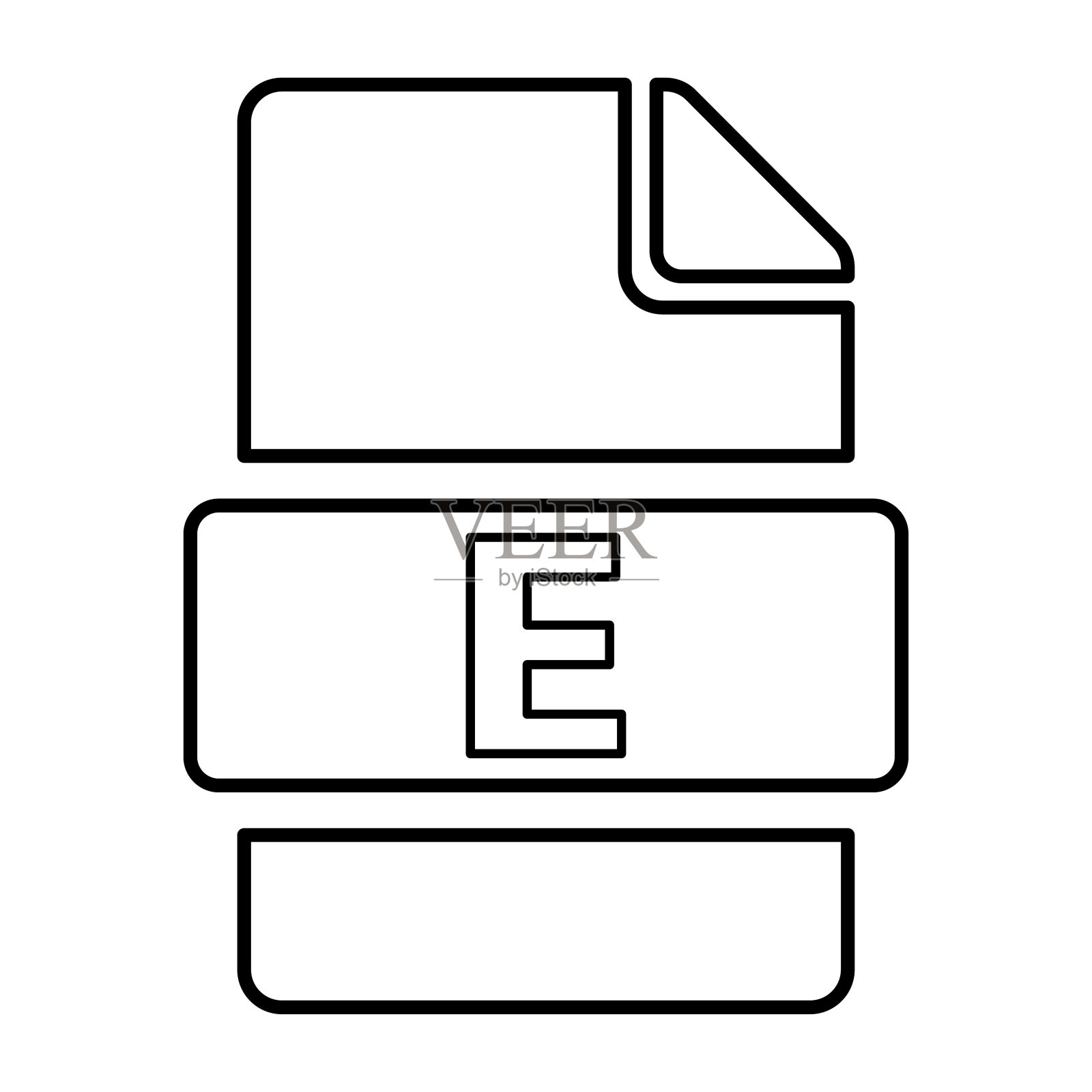 文件交换格式图标插画图片素材