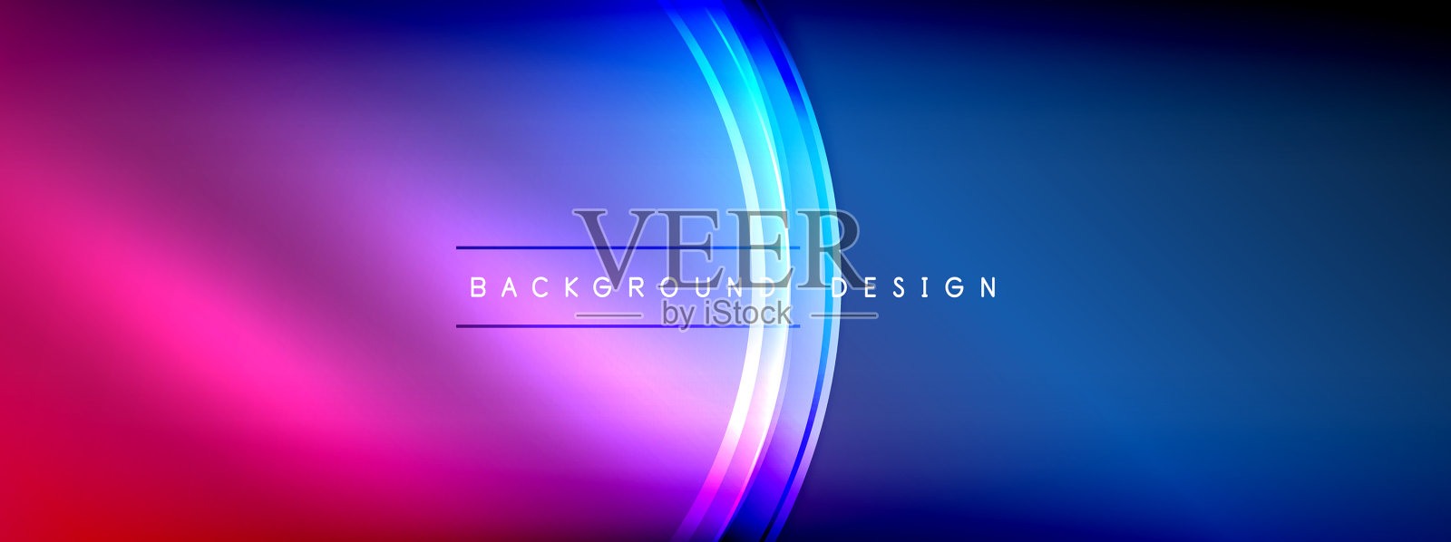 抽象背景-液体透明插画图片素材