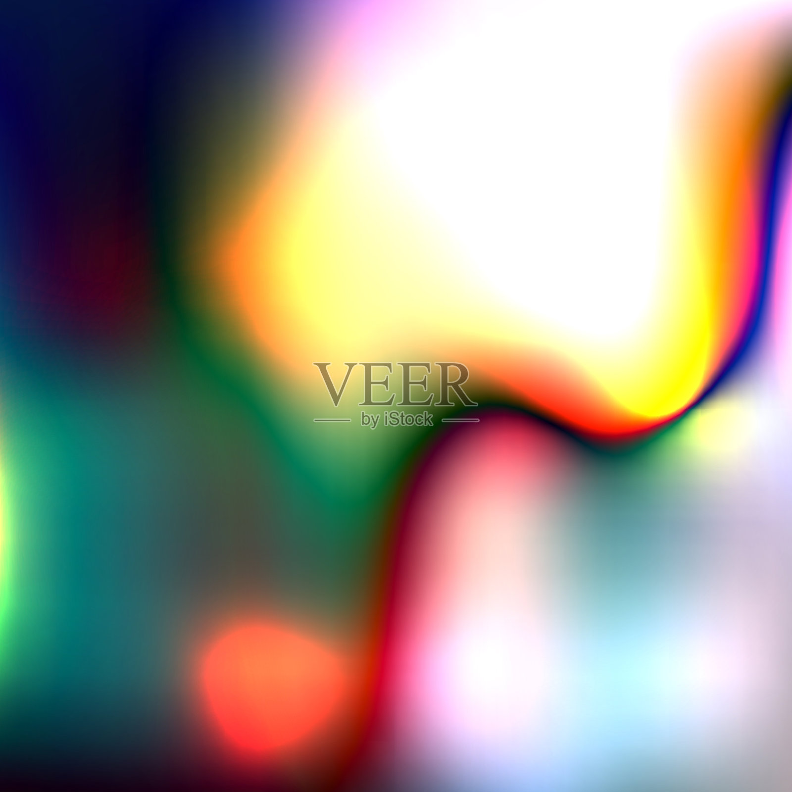 色彩流动渐变背景插画图片素材