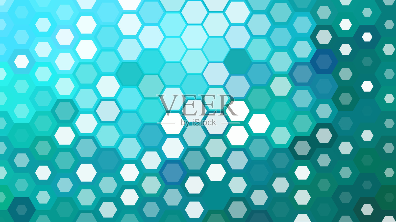 蓝色背景插画图片素材