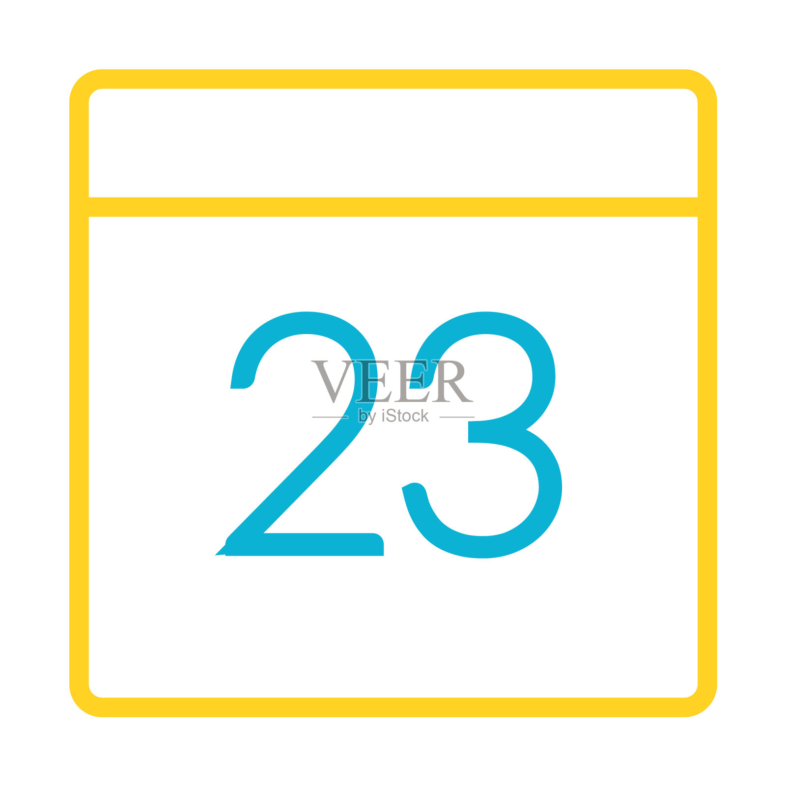 日历日期图标设计元素图片