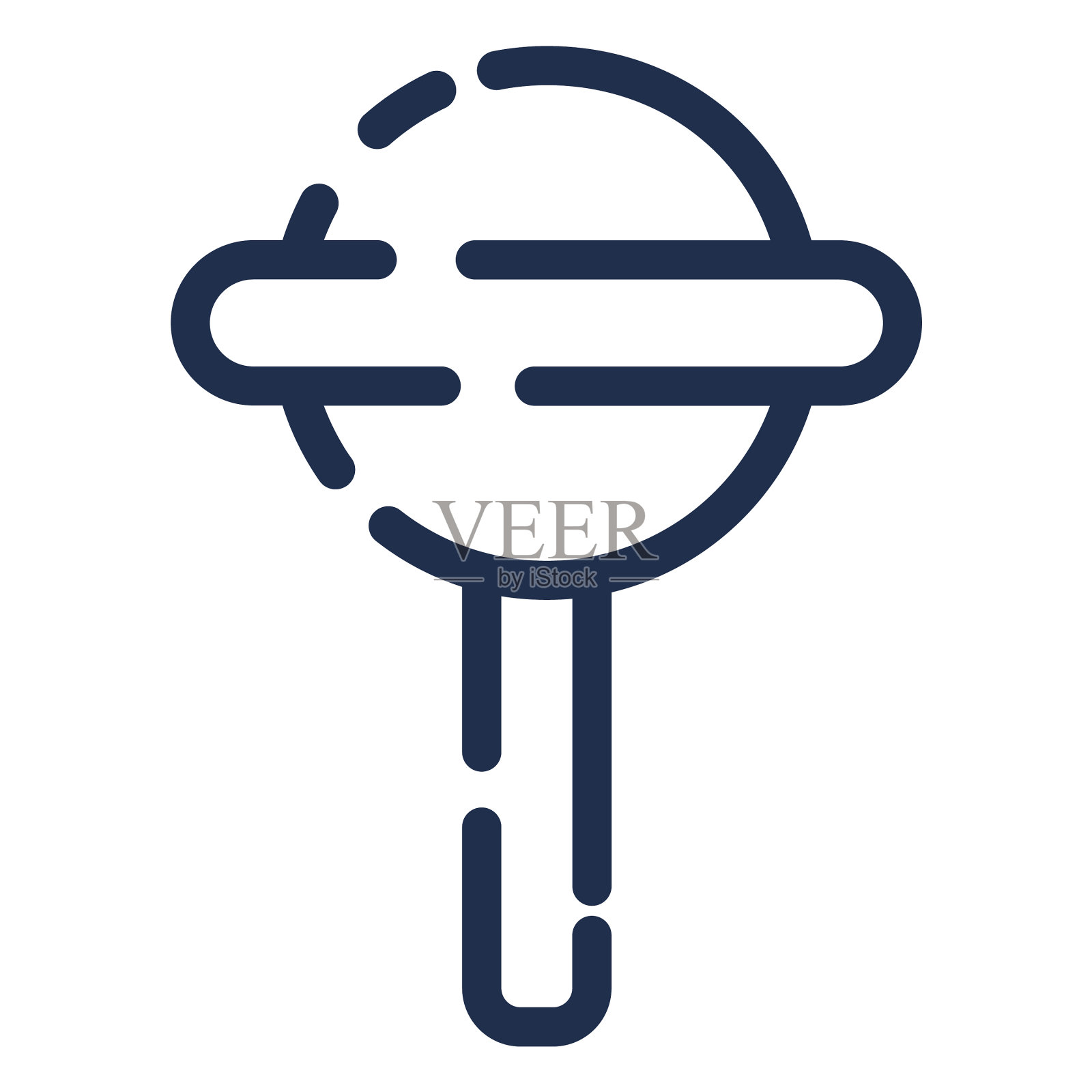 糖果笔画图标棒棒糖图标素材