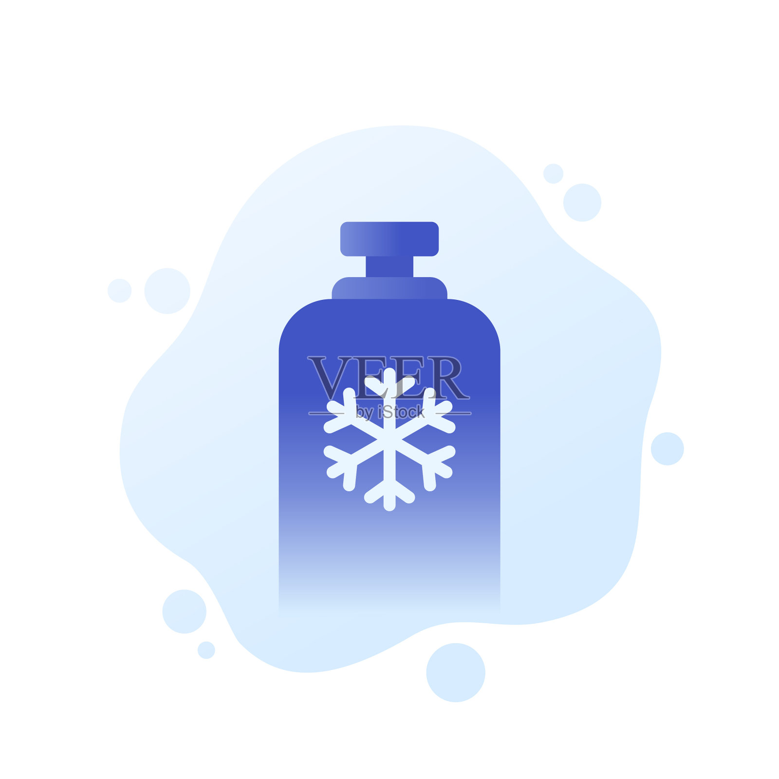 氟利昂制冷剂储气罐设计元素图片