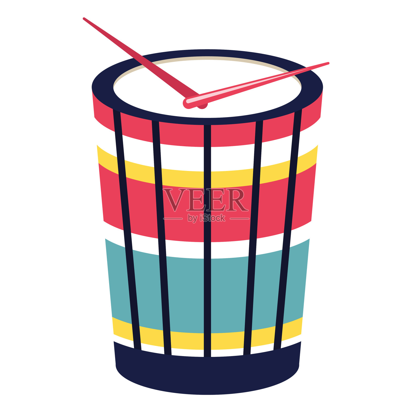 嘉年华康加鼓设计元素图片