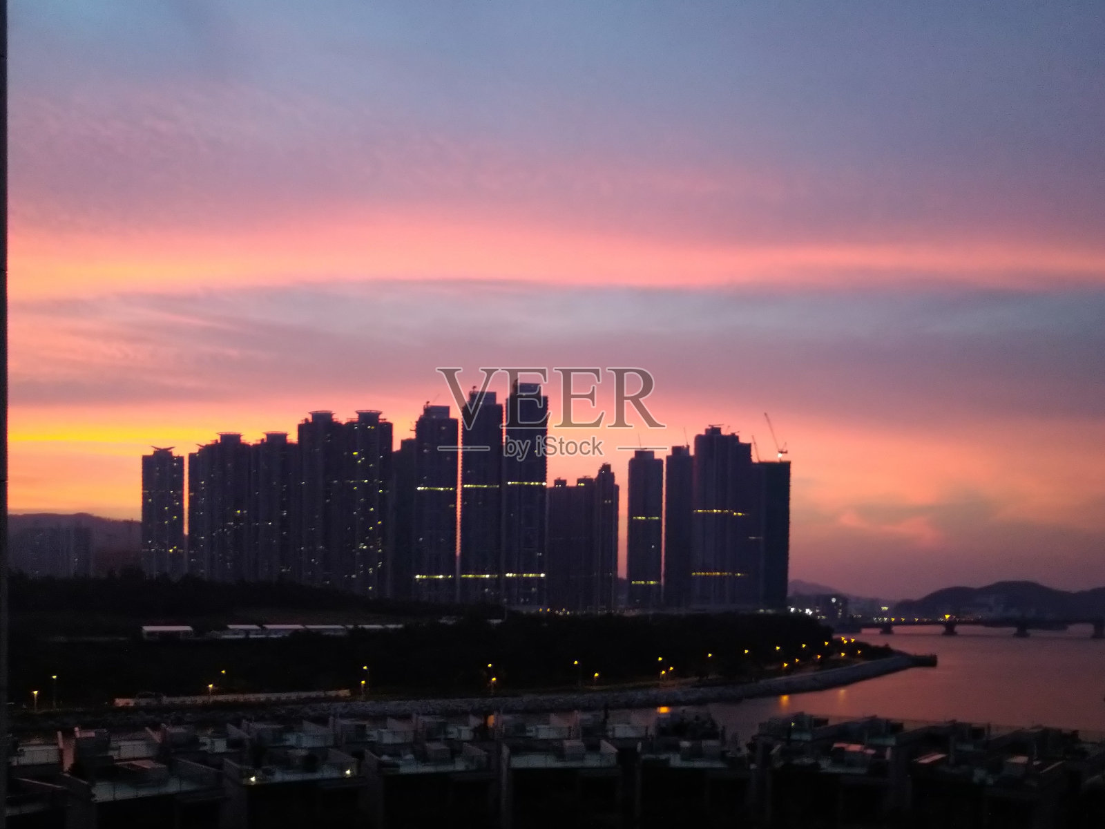 香港将军澳的晚霞照片摄影图片