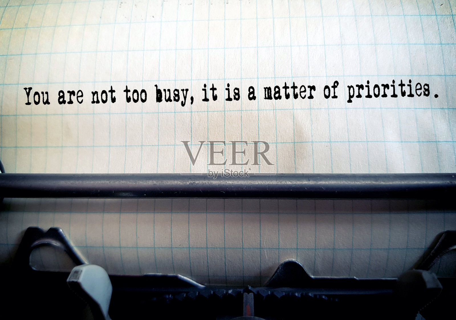 你不是太忙，这是轻重缓急的问题。照片摄影图片