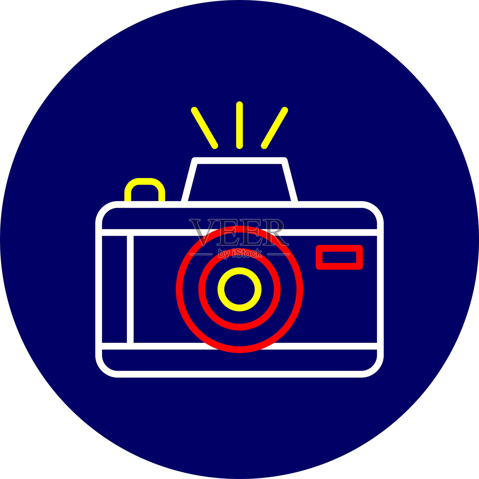 摄像头图标插画图片素材