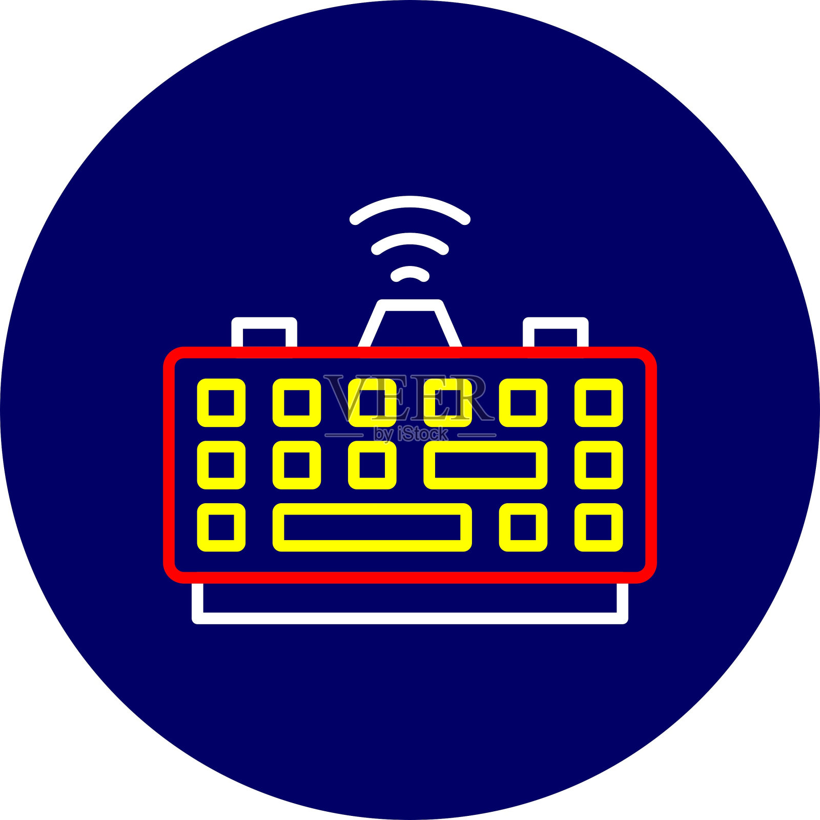 键盘图标插画图片素材