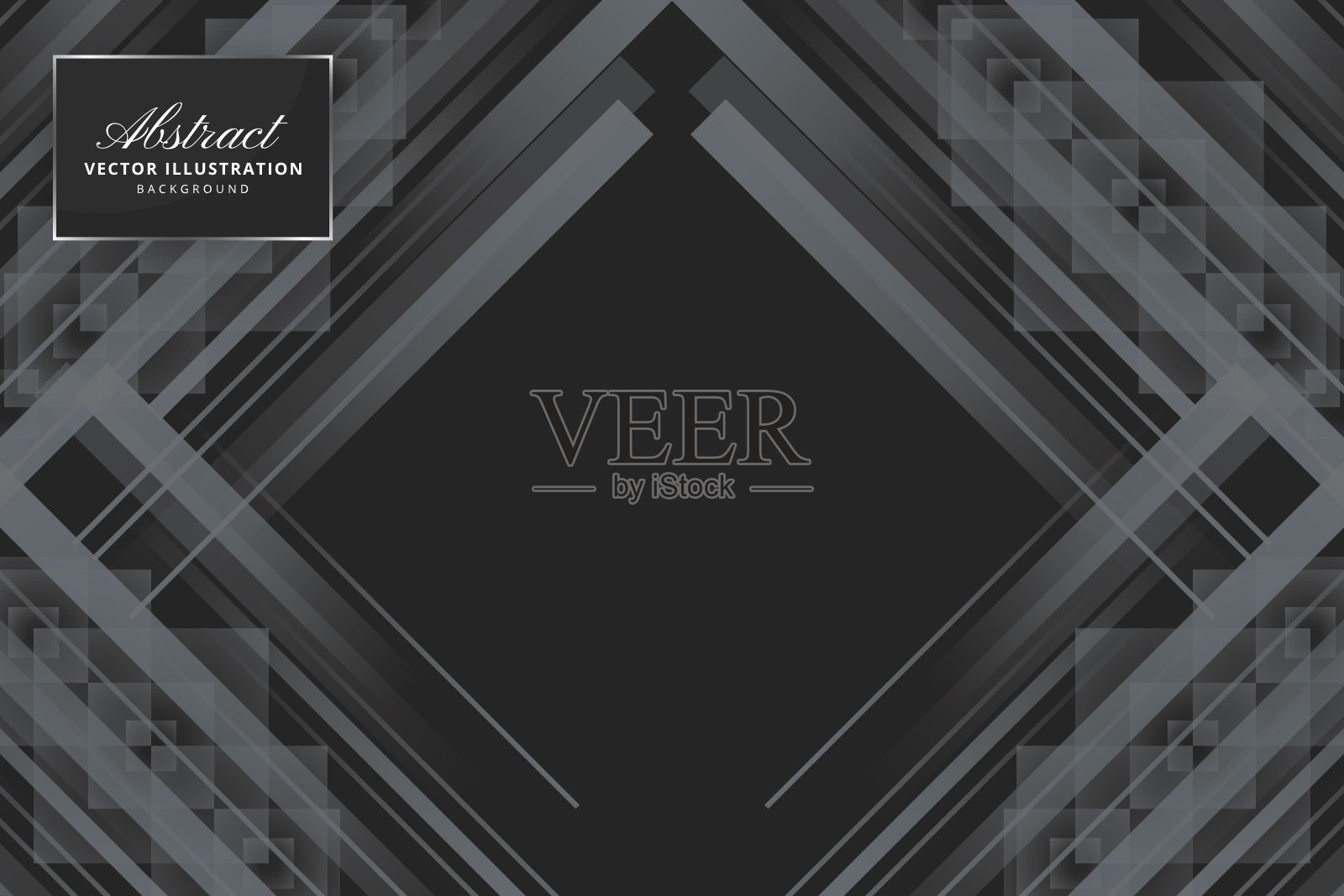 抽象方形无缝图案背景插画图片素材