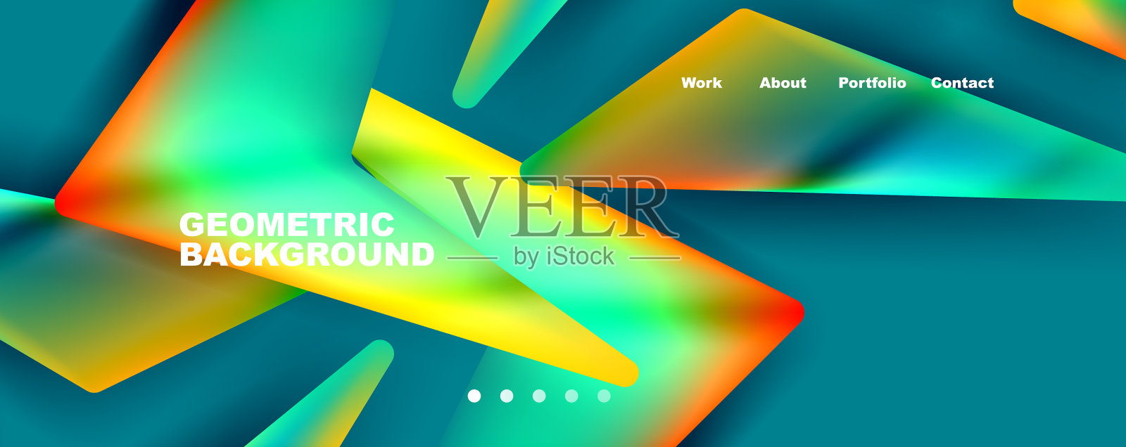 几何形状的极简抽象背景插画图片素材