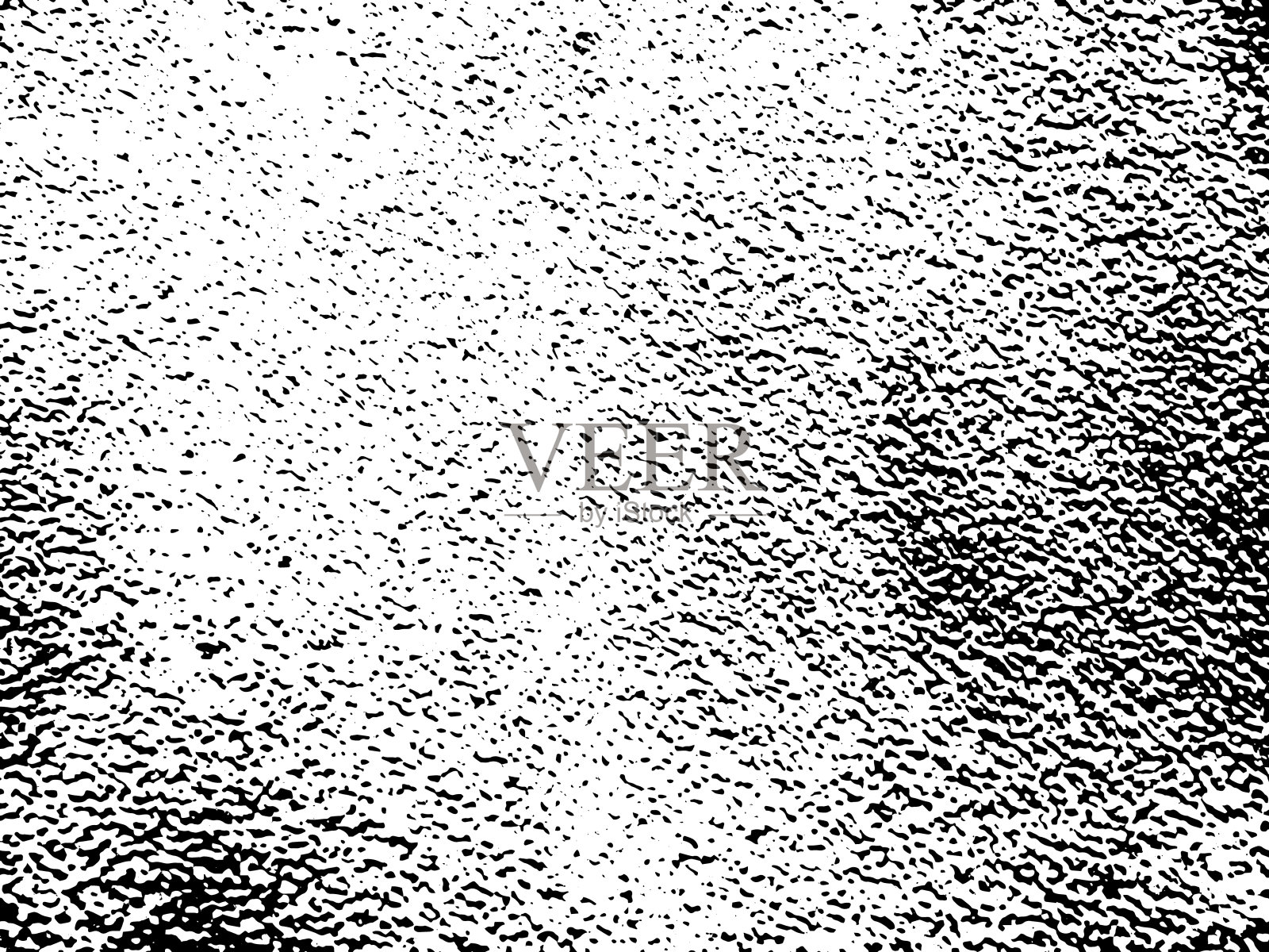 黑白杂色。遇险叠加纹理。抽象表面灰尘和粗糙脏墙的背景概念。苦恼插图简单地放置在对象上，以创建垃圾效果。向量EPS10。插画图片素材