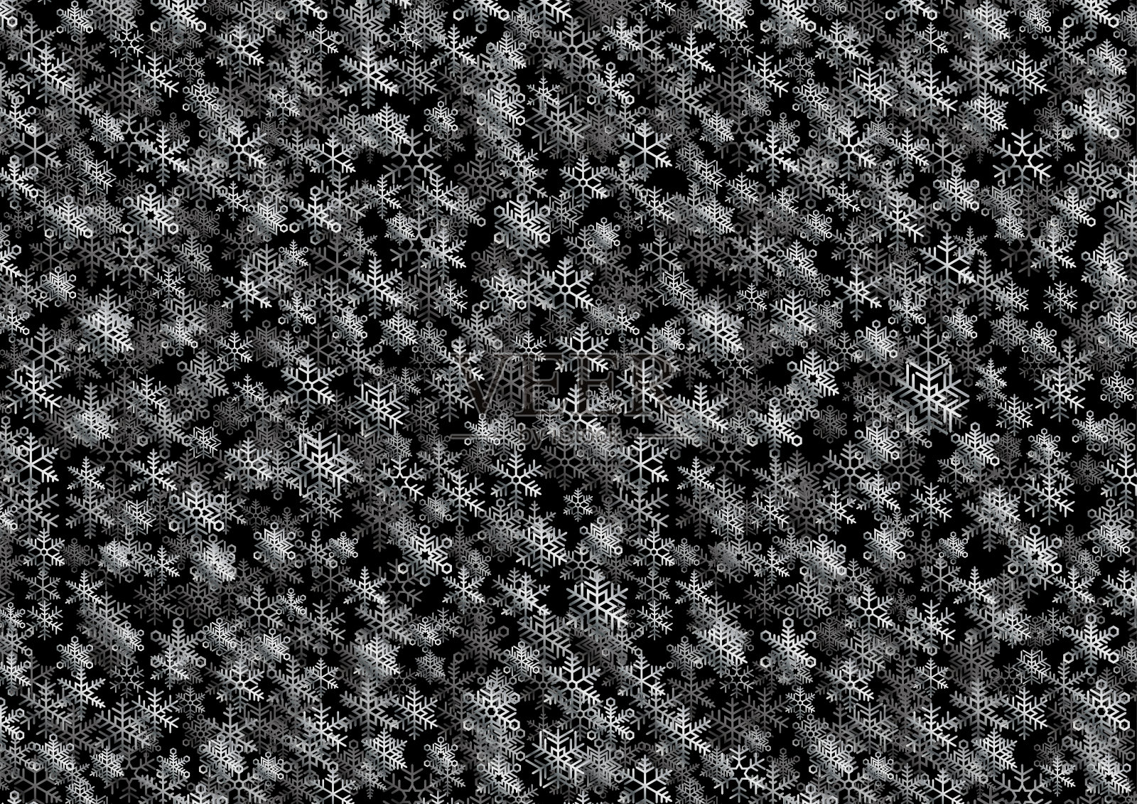 雪花矢量插图素材收集插画图片素材