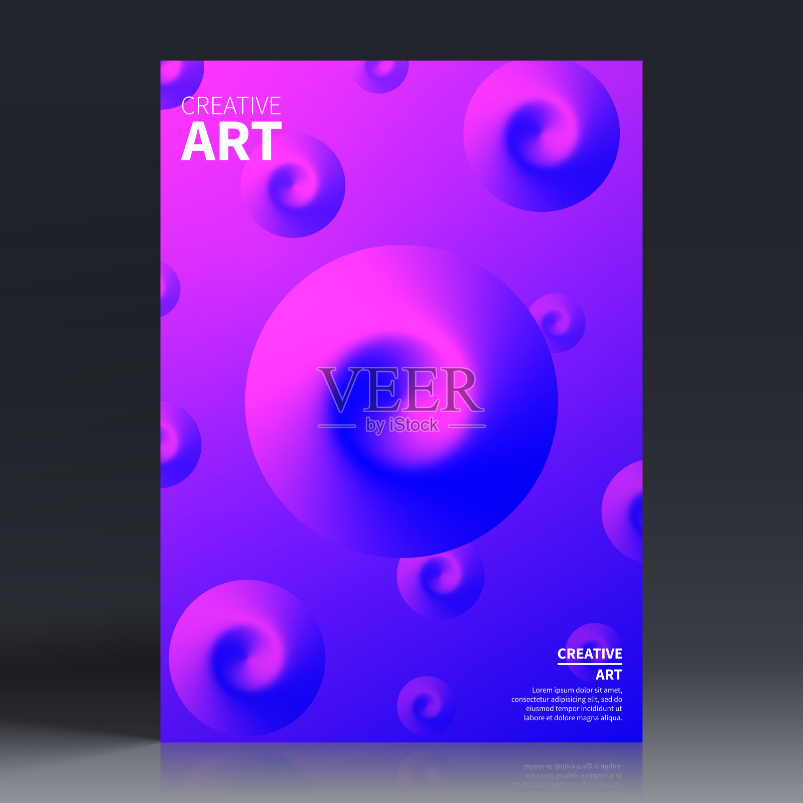 宣传册模板排版，紫色封面设计，商业年报，传单，杂志设计模板素材