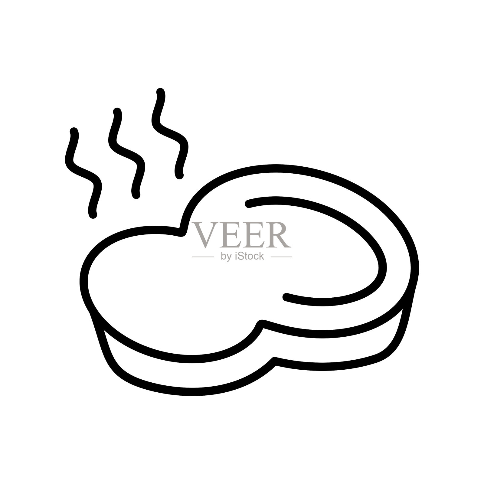 牛排图标插画图片素材