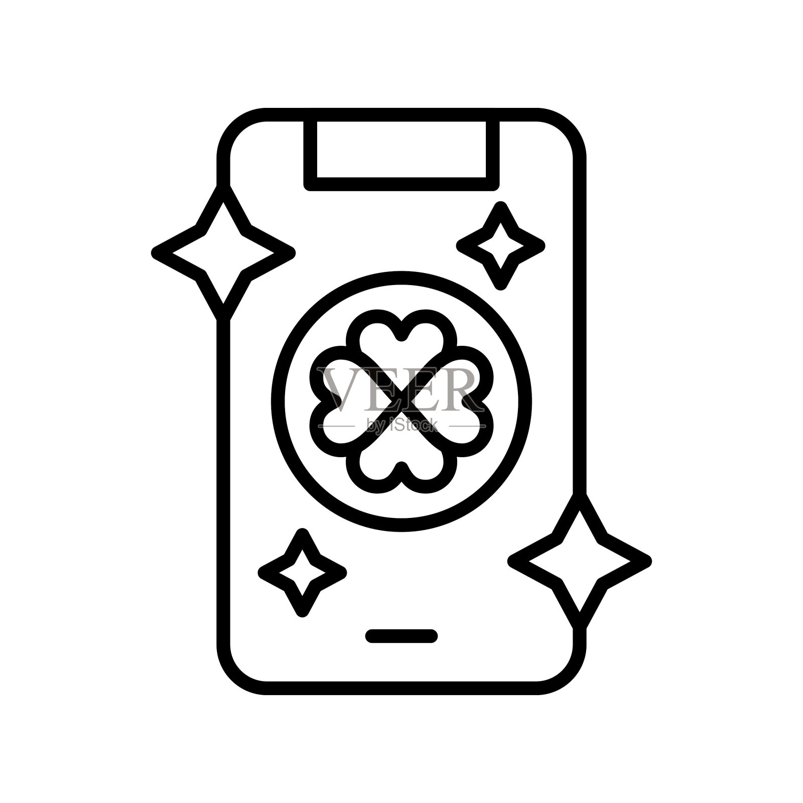 彩票图标插画图片素材