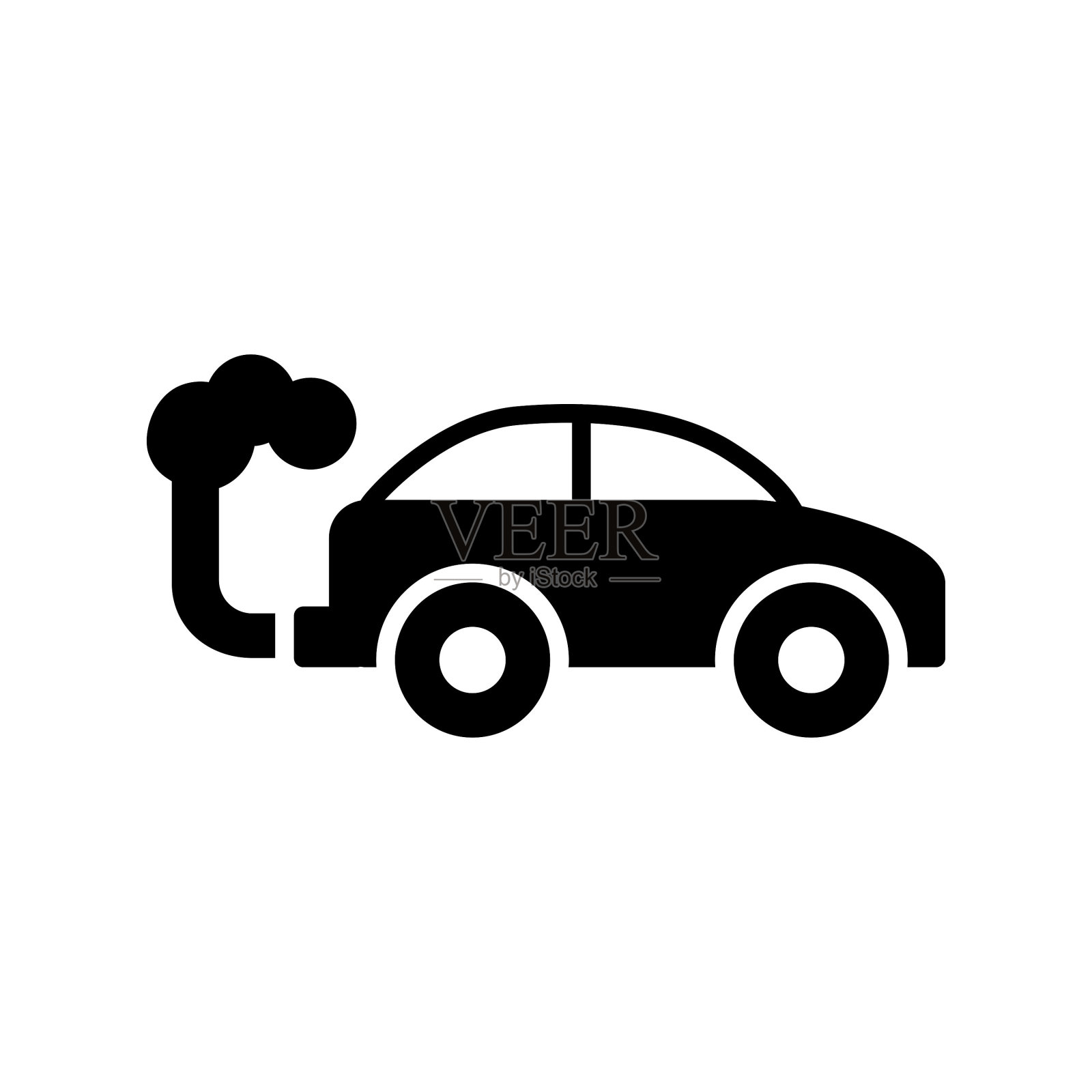 汽车图标插画图片素材