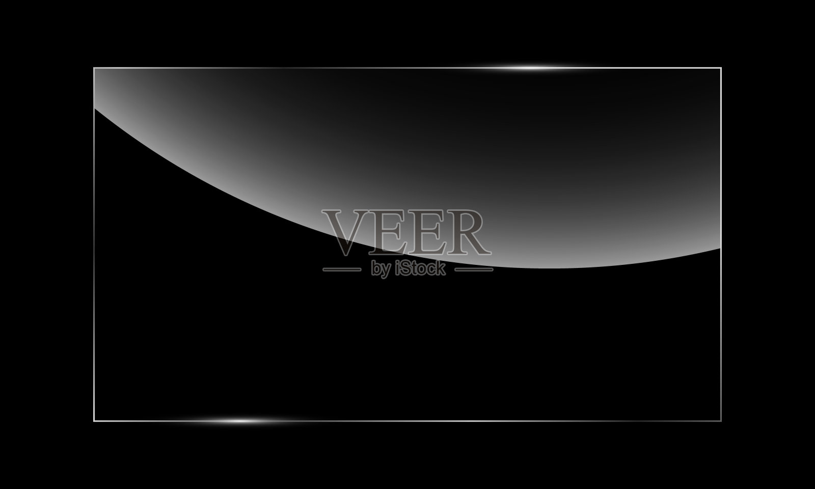 透明闪亮的玻璃板矢量插图上的透明背景插画图片素材