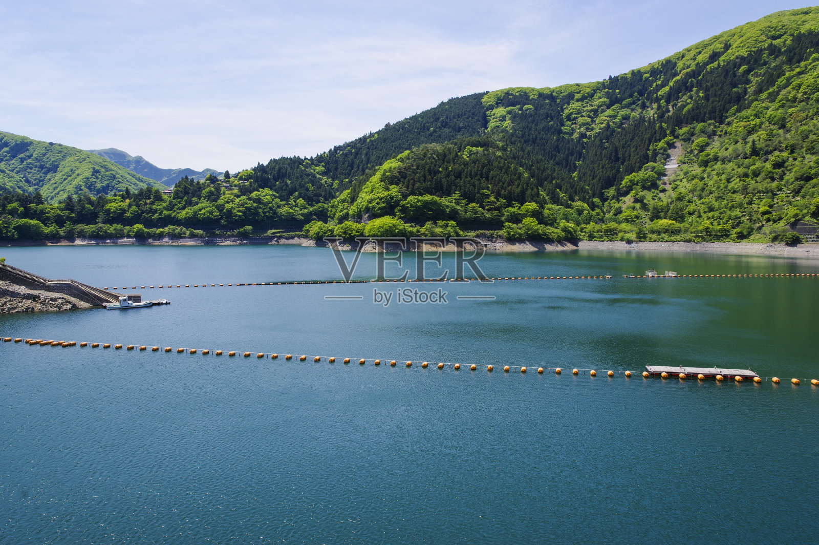 大坝湖照片摄影图片