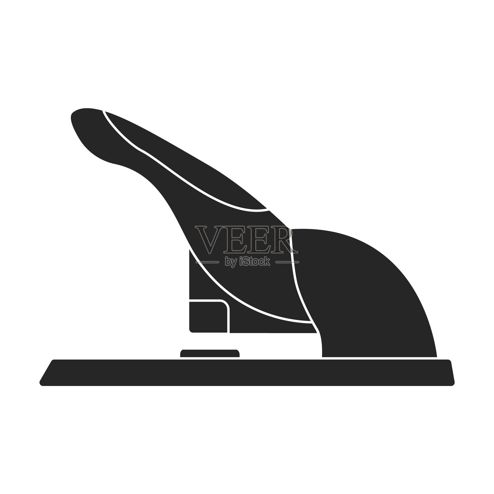 订书机黑色图标插画图片素材