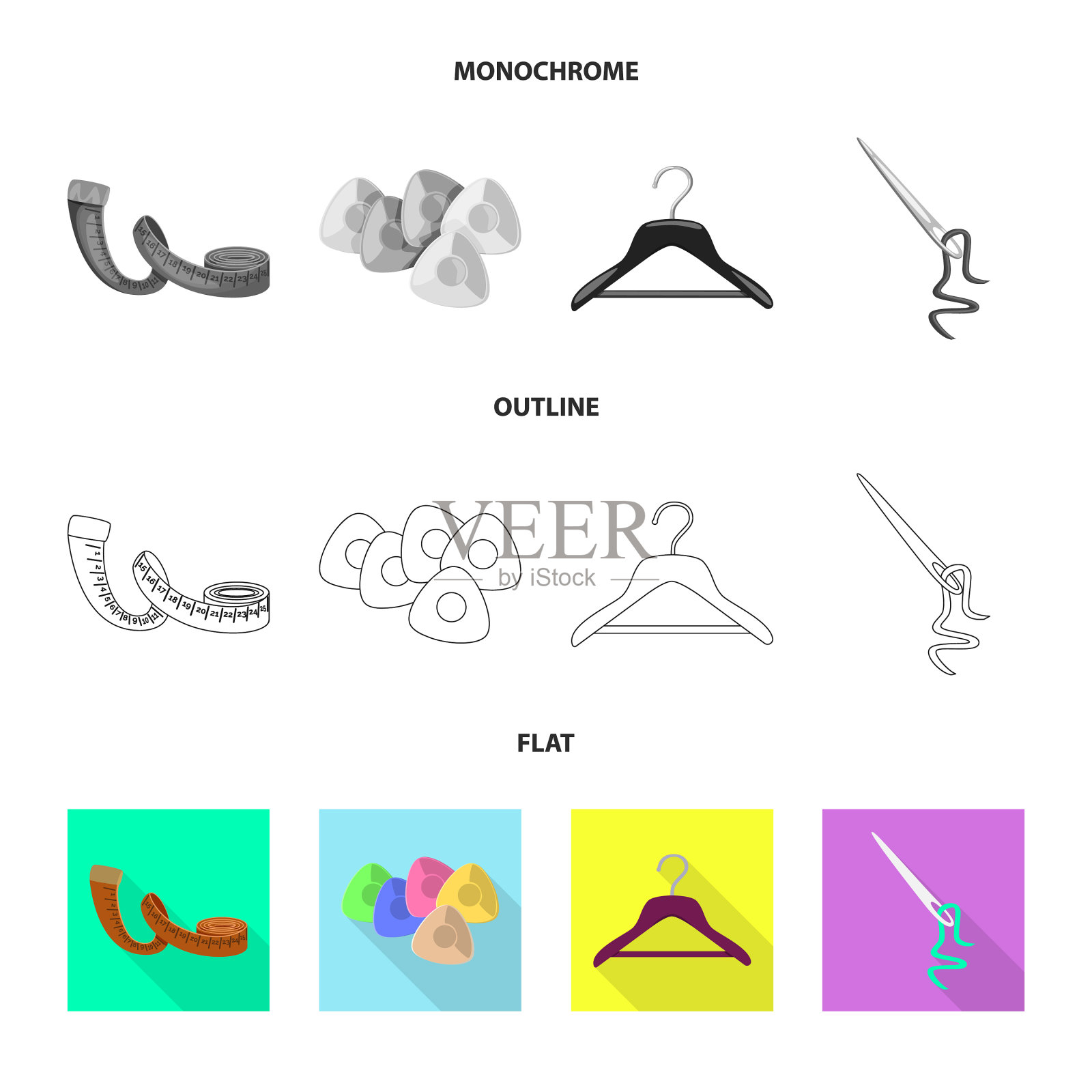 设计工艺和手工标志插画图片素材