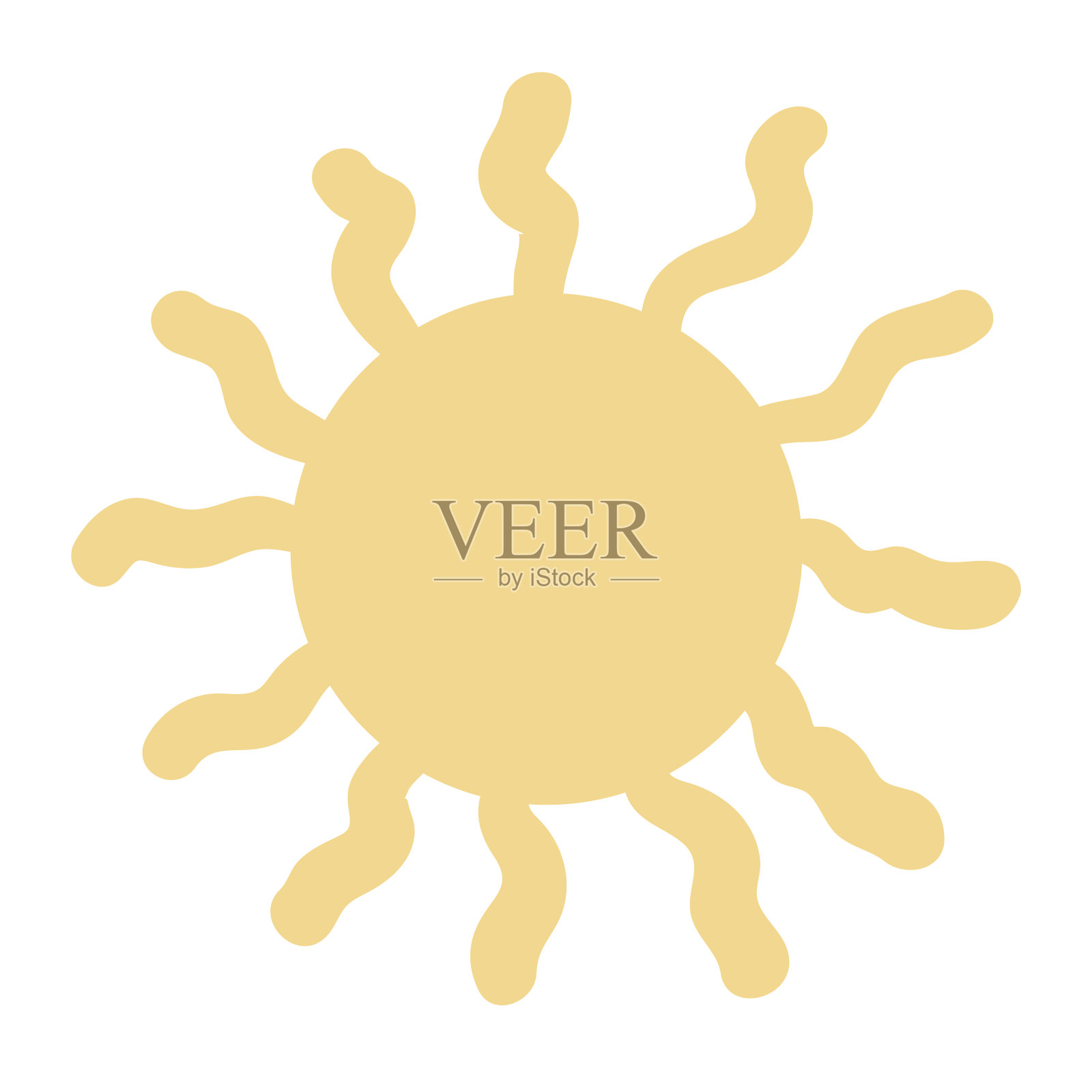 标签和标志的元素设计集合。设计元素。矢量图插画图片素材