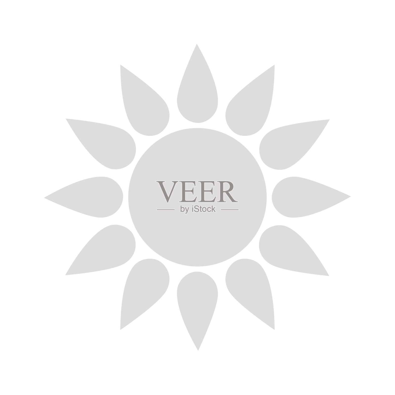 标签和标志的元素设计集合。设计元素。矢量图插画图片素材