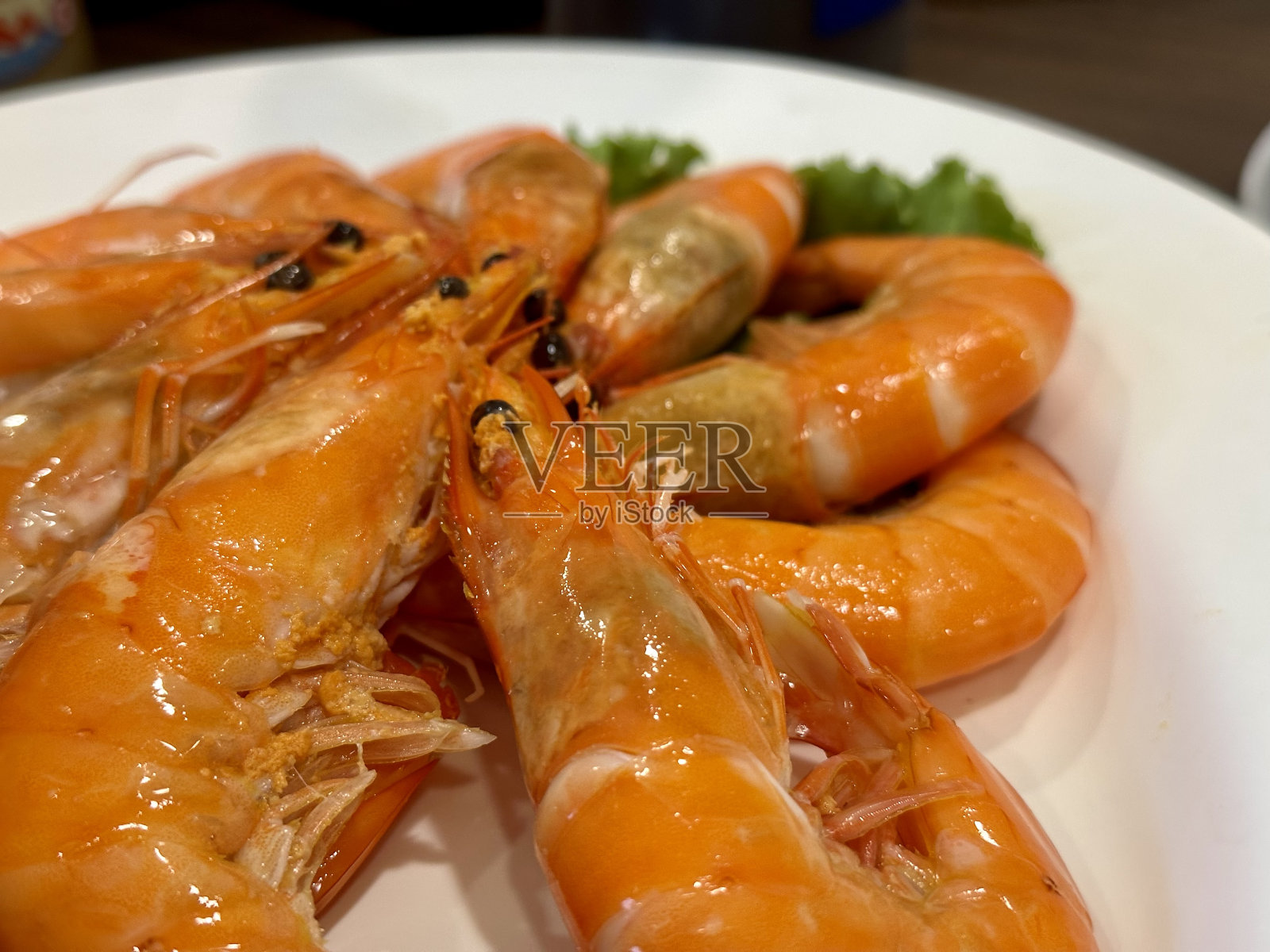 煮熟的虾照片摄影图片