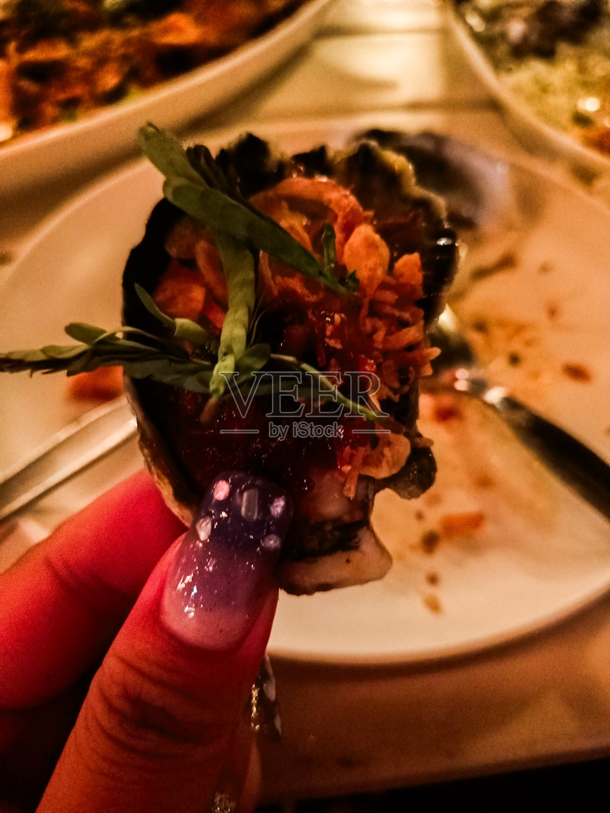 辣酱海鲜照片摄影图片