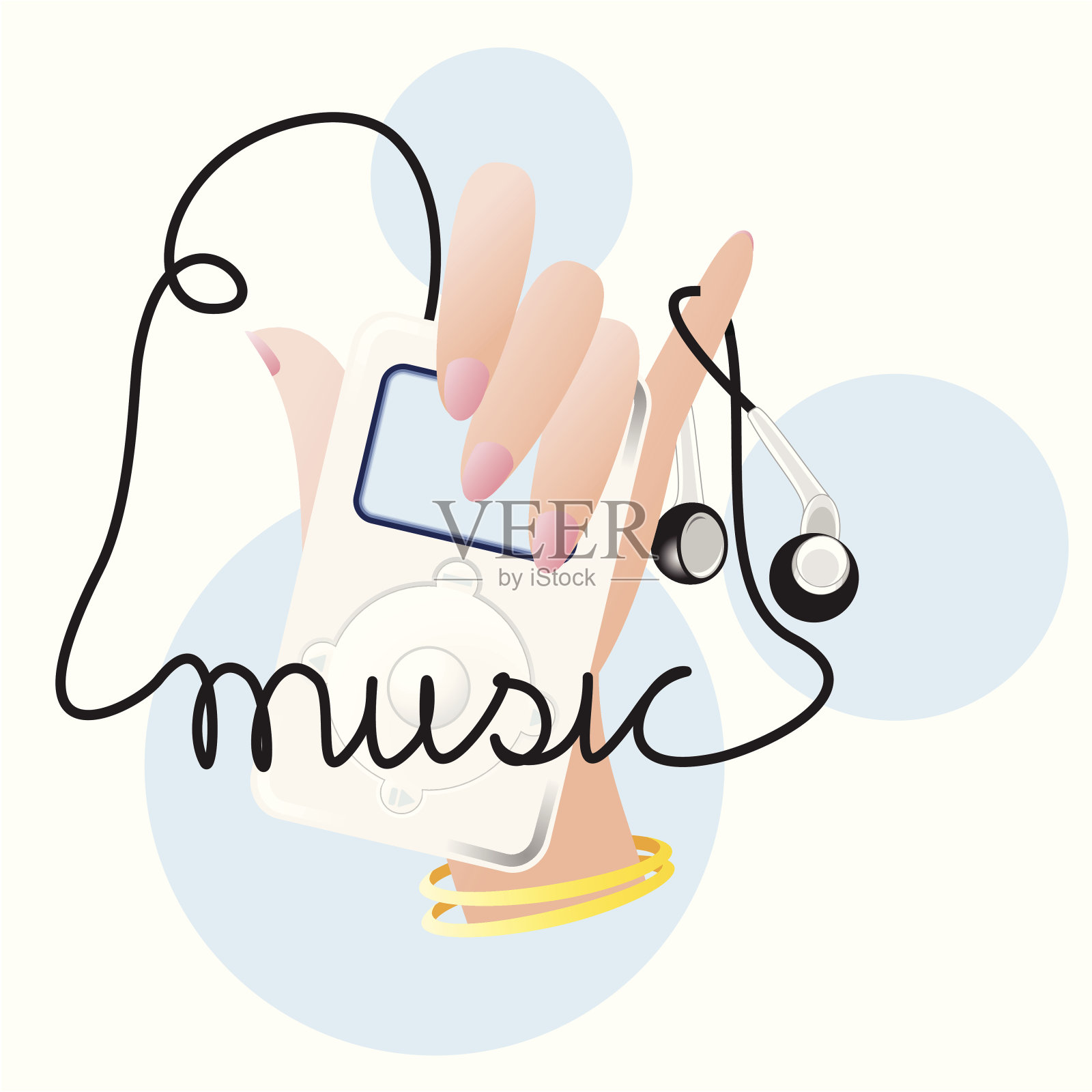 音乐插画图片素材