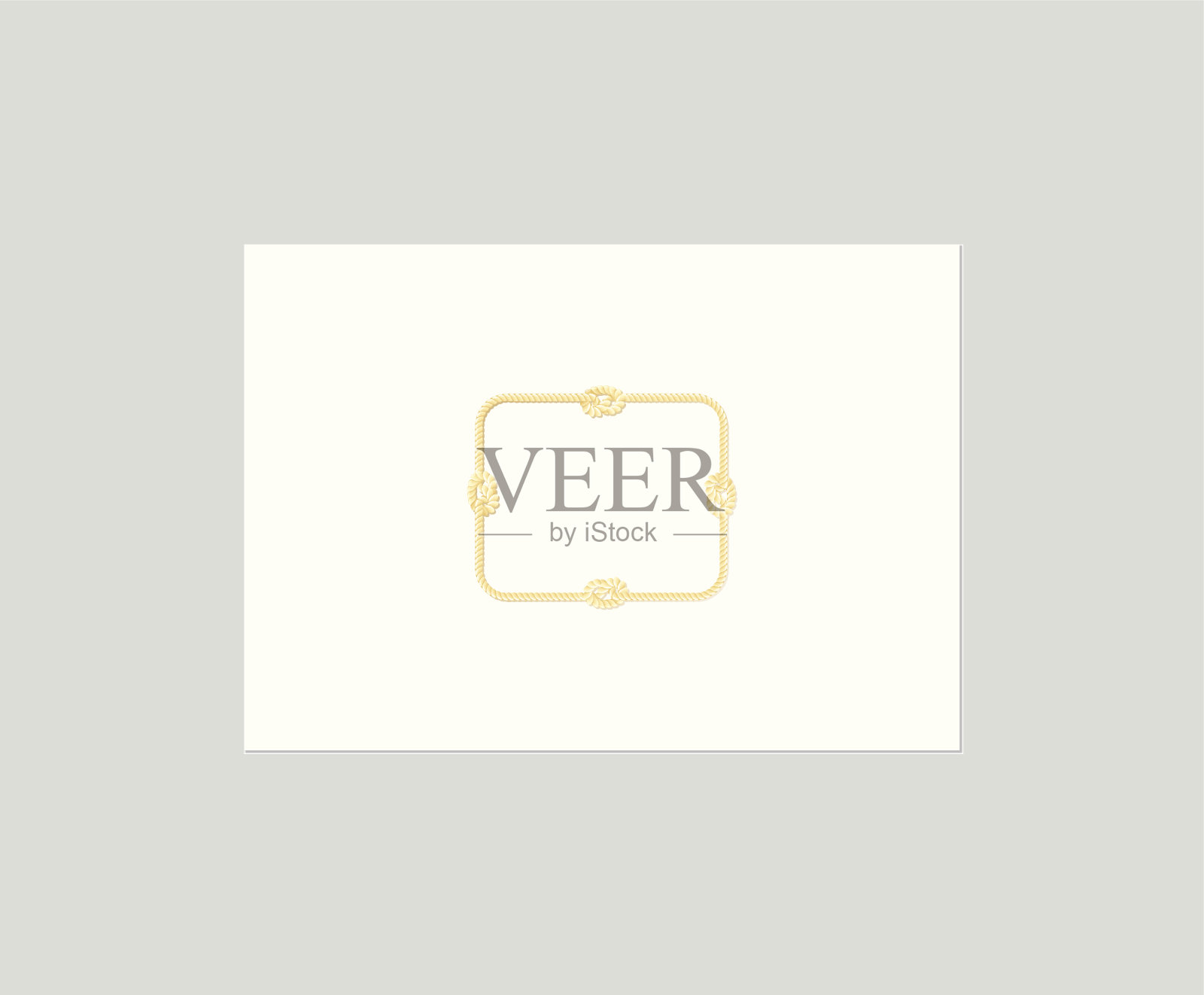 结边界插画图片素材