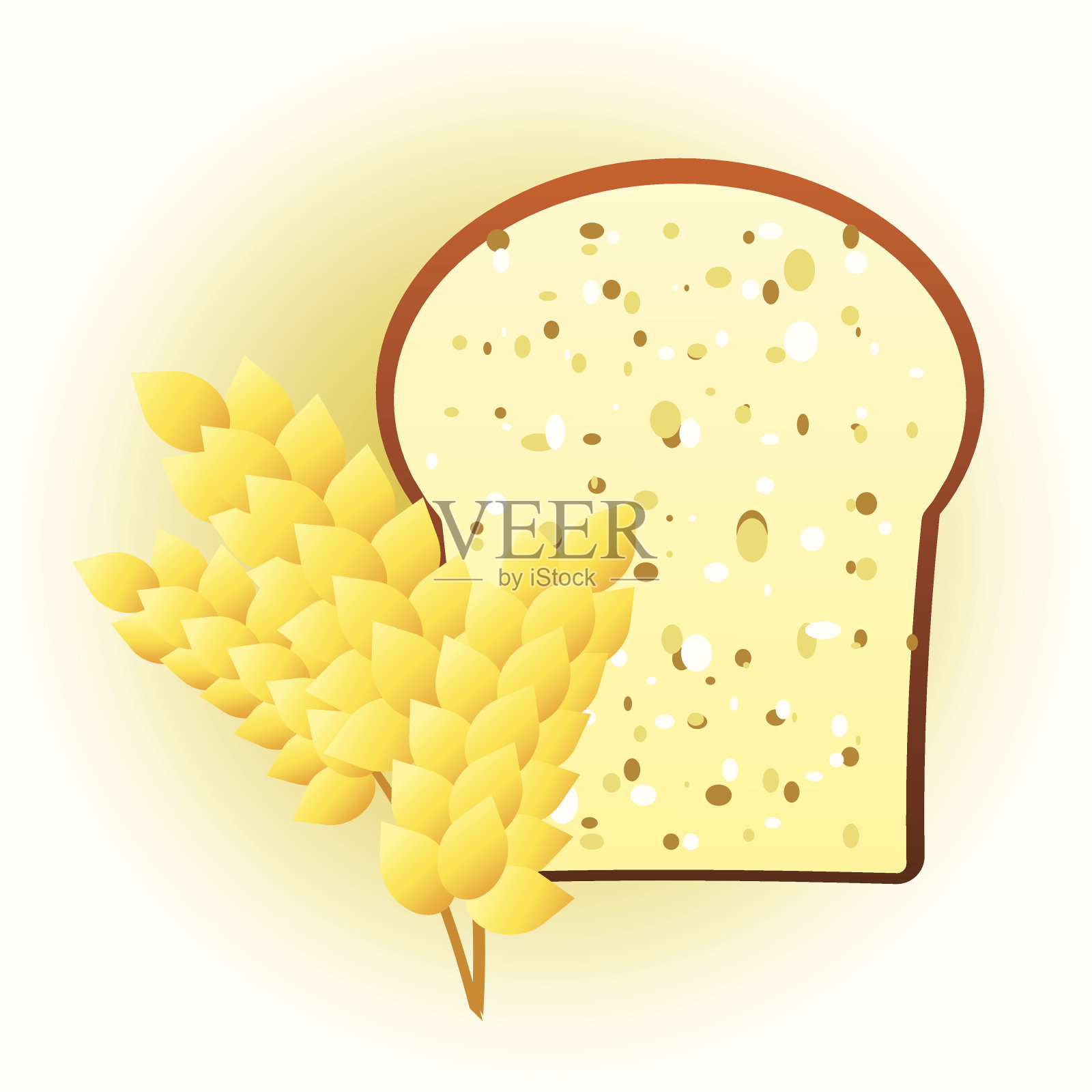 面包插画图片素材