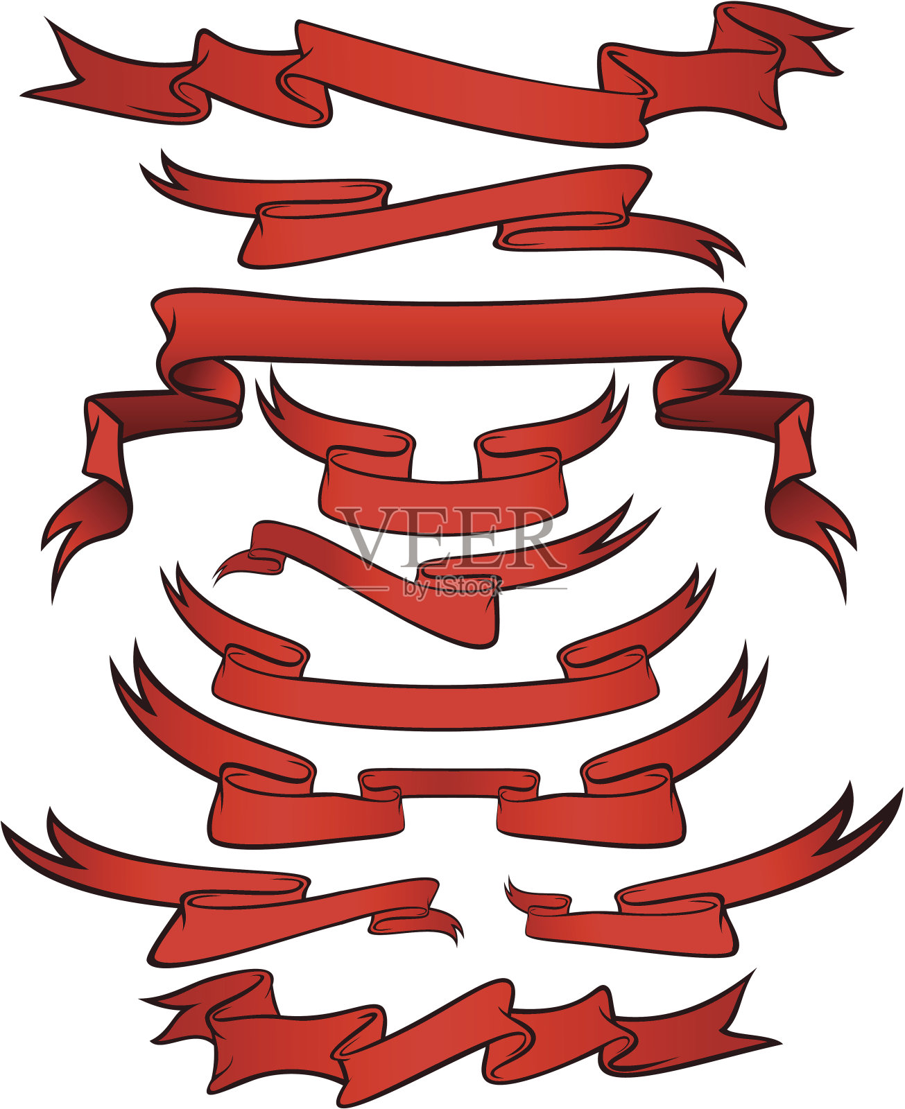 横幅设计元素图片