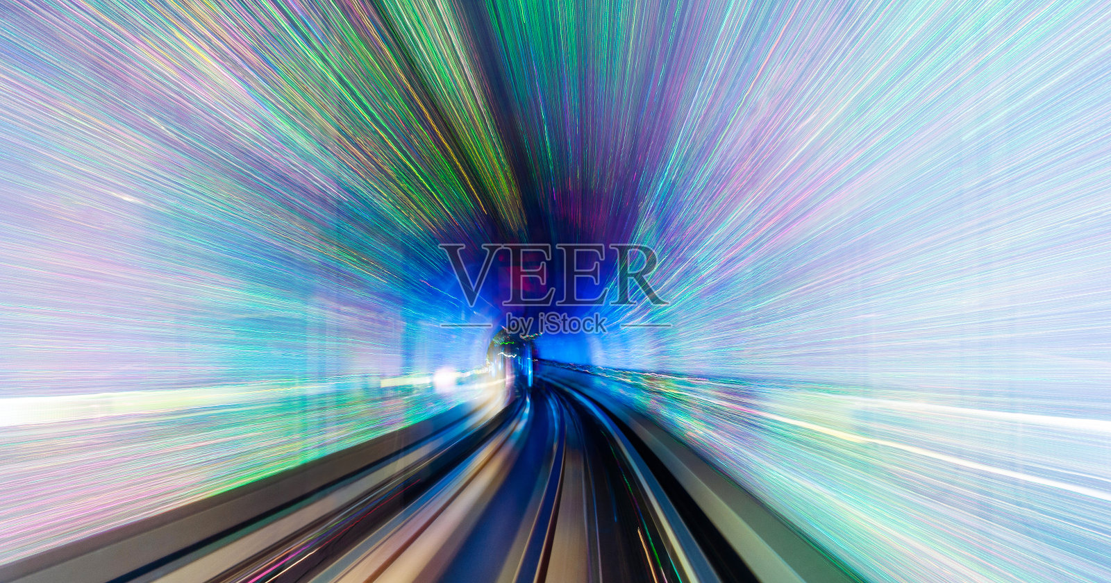 高速抽象运动光轨迹作为背景照片摄影图片