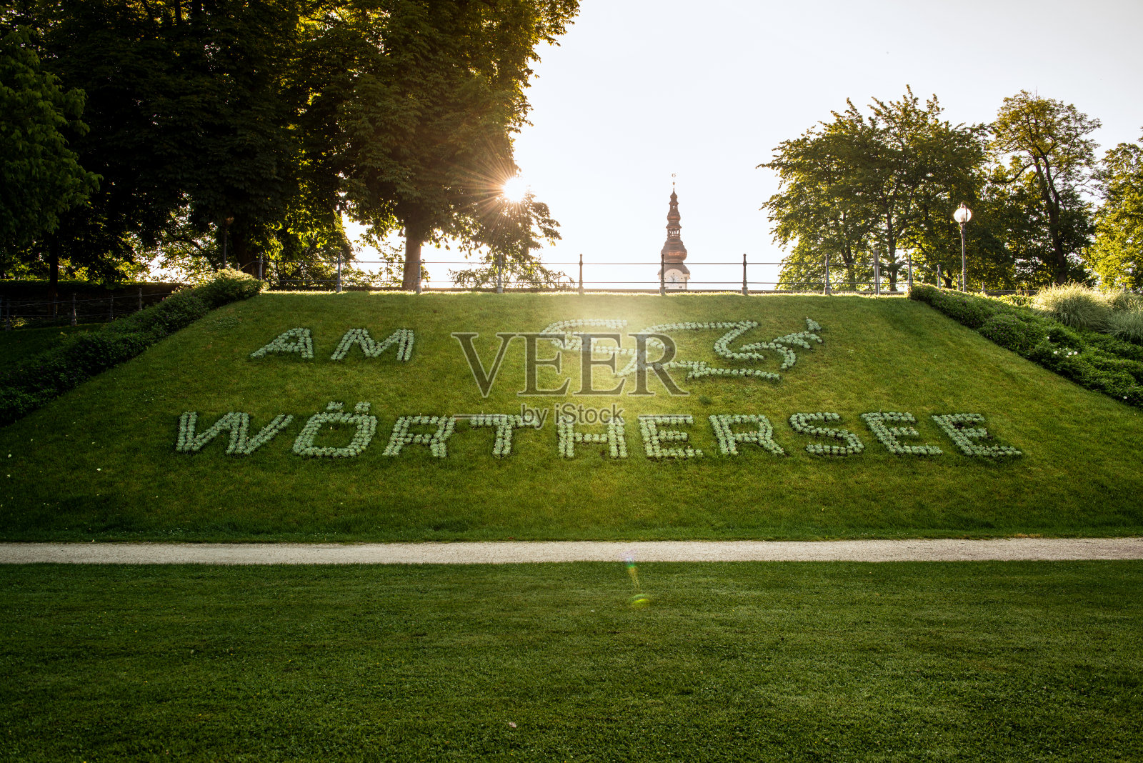 克拉根福沃尔特湖 奥地利照片摄影图片