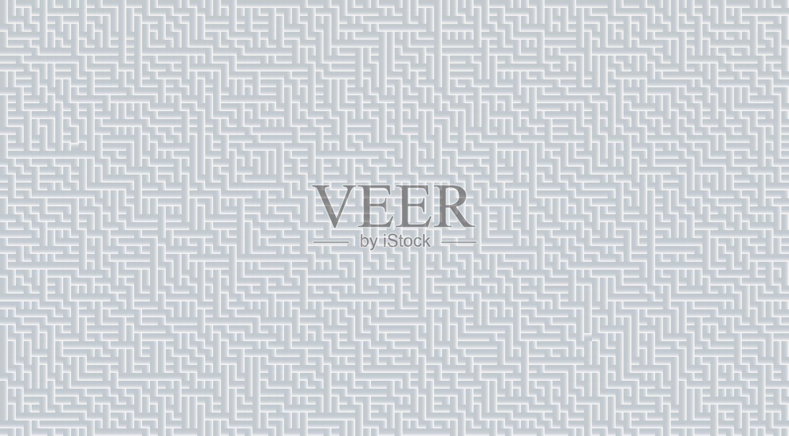 迷宫矢量无缝背景插画图片素材