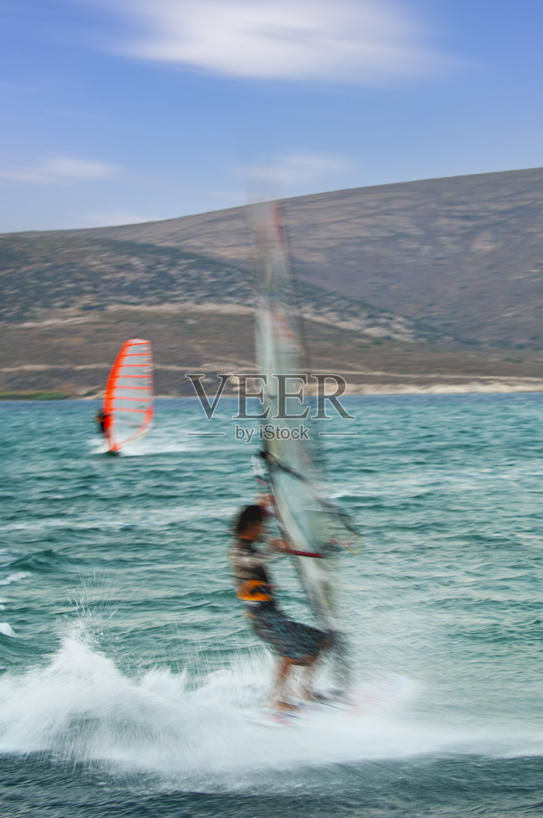 风帆在海上照片摄影图片