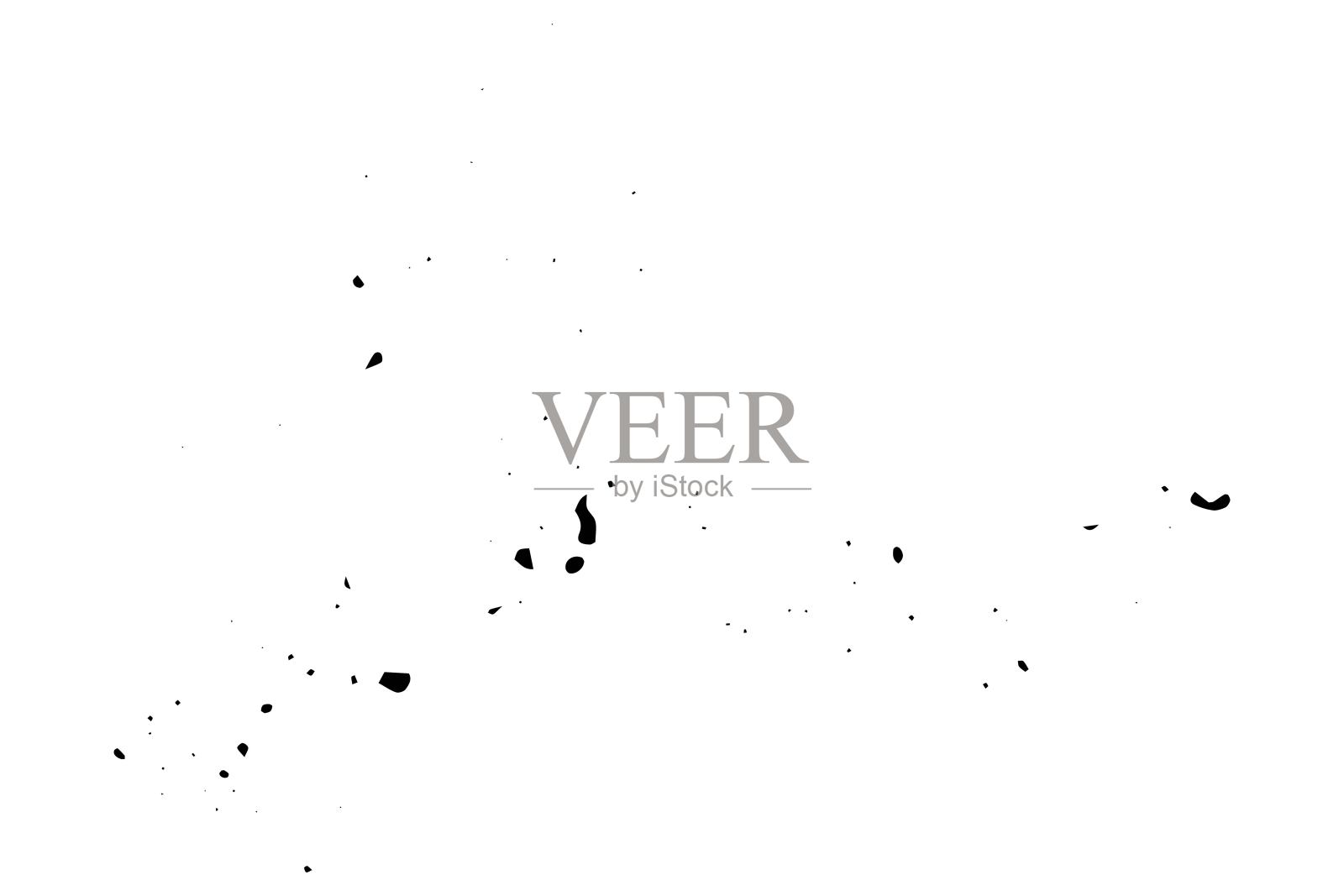 枯燥乏味的背景插画图片素材