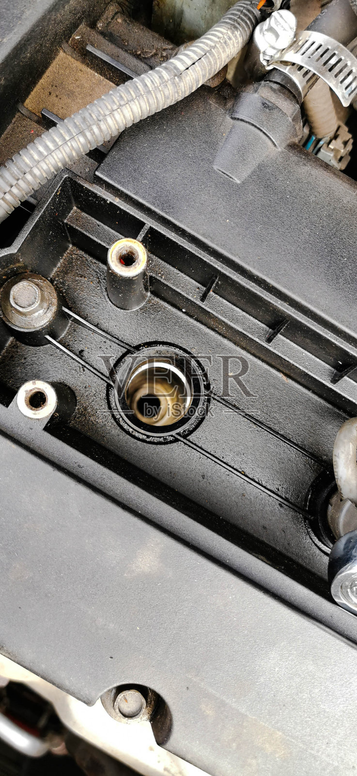 汽车火花塞特写照片摄影图片